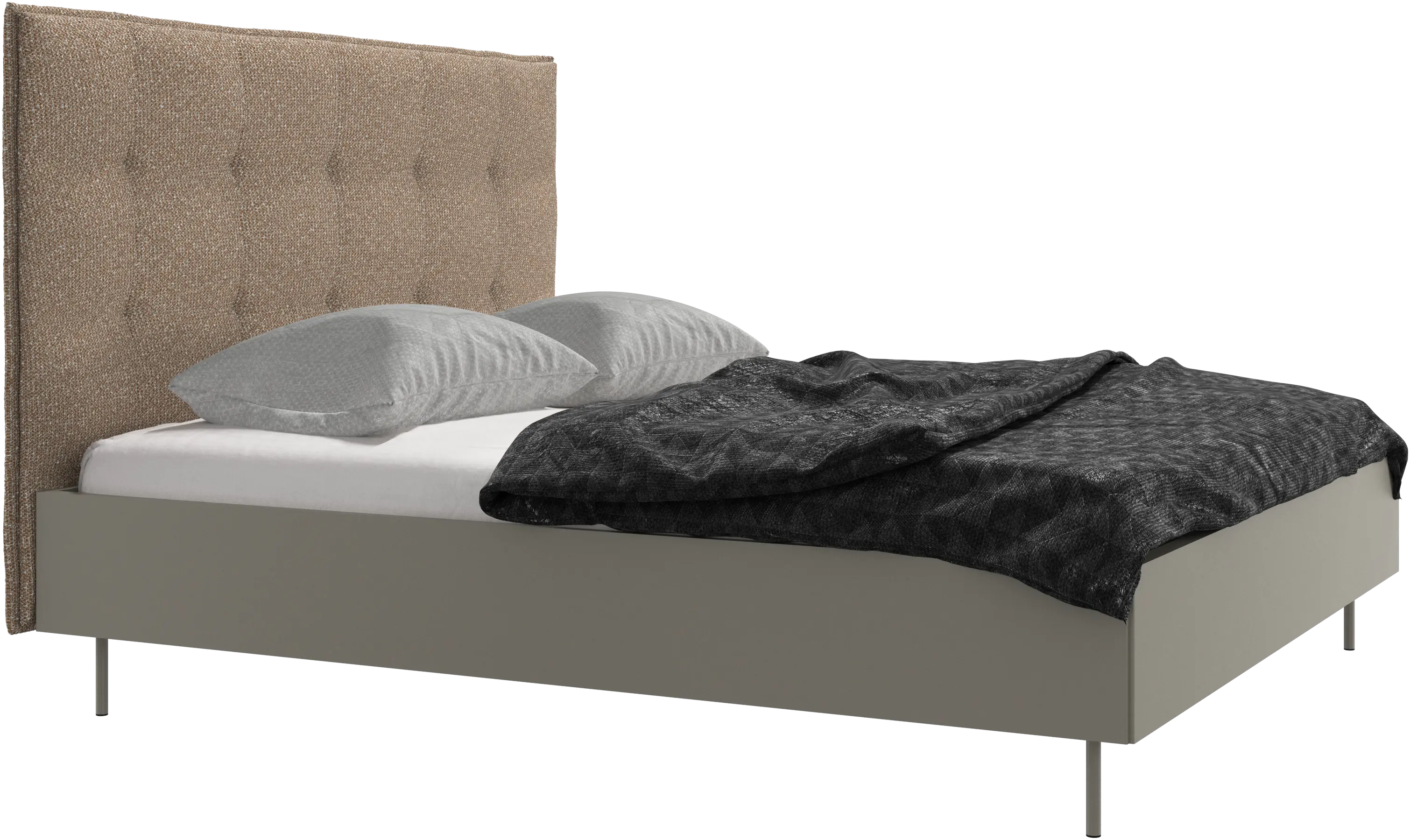 Lugano bed, excl. slats and mattress