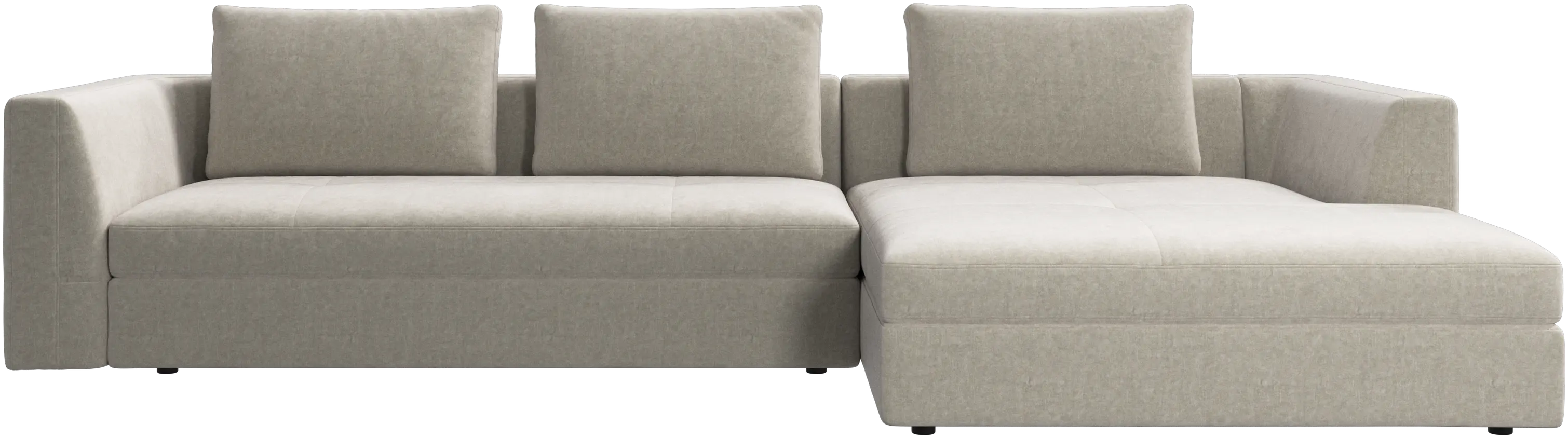 Bergamo sofa with resting unit