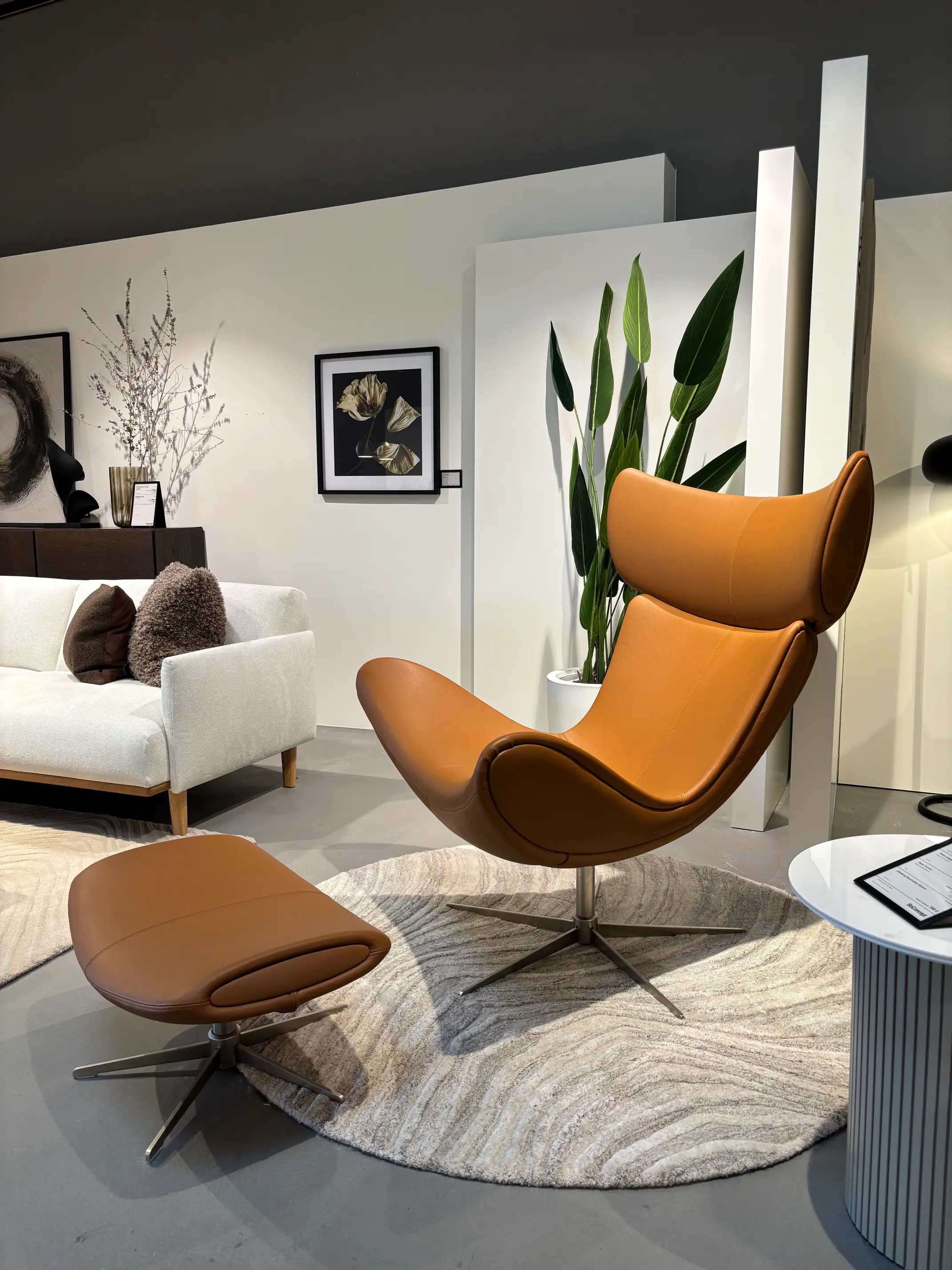Armchairs Ensemble Fauteuil IMOLA avec fonction pivotante + repose-pieds -40%