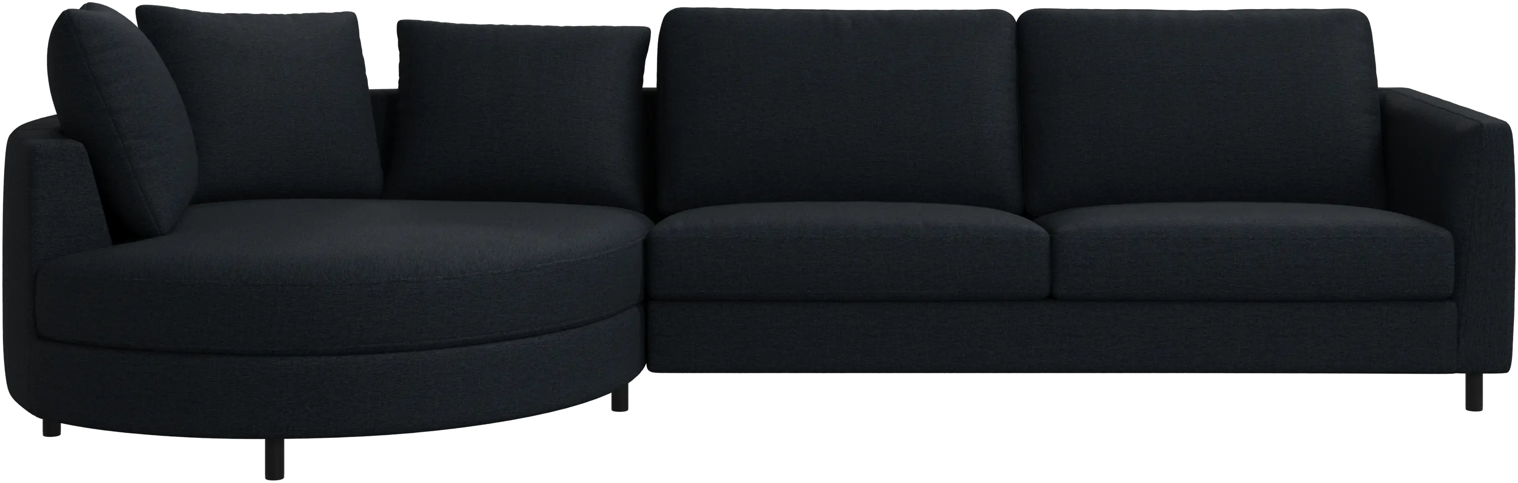 Indivi zitbank met chaise longue links