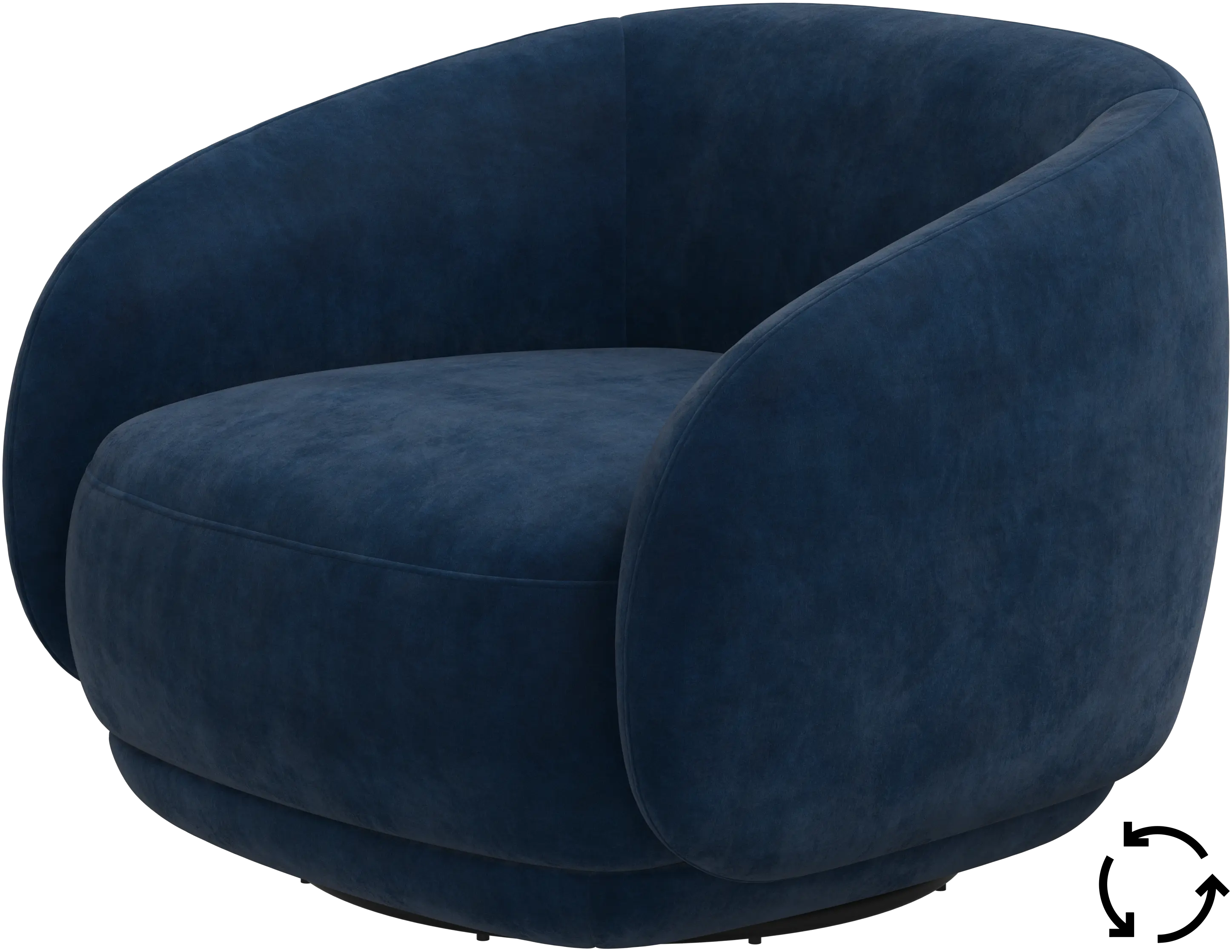 Fauteuil Bolzano avec fonction pivotante