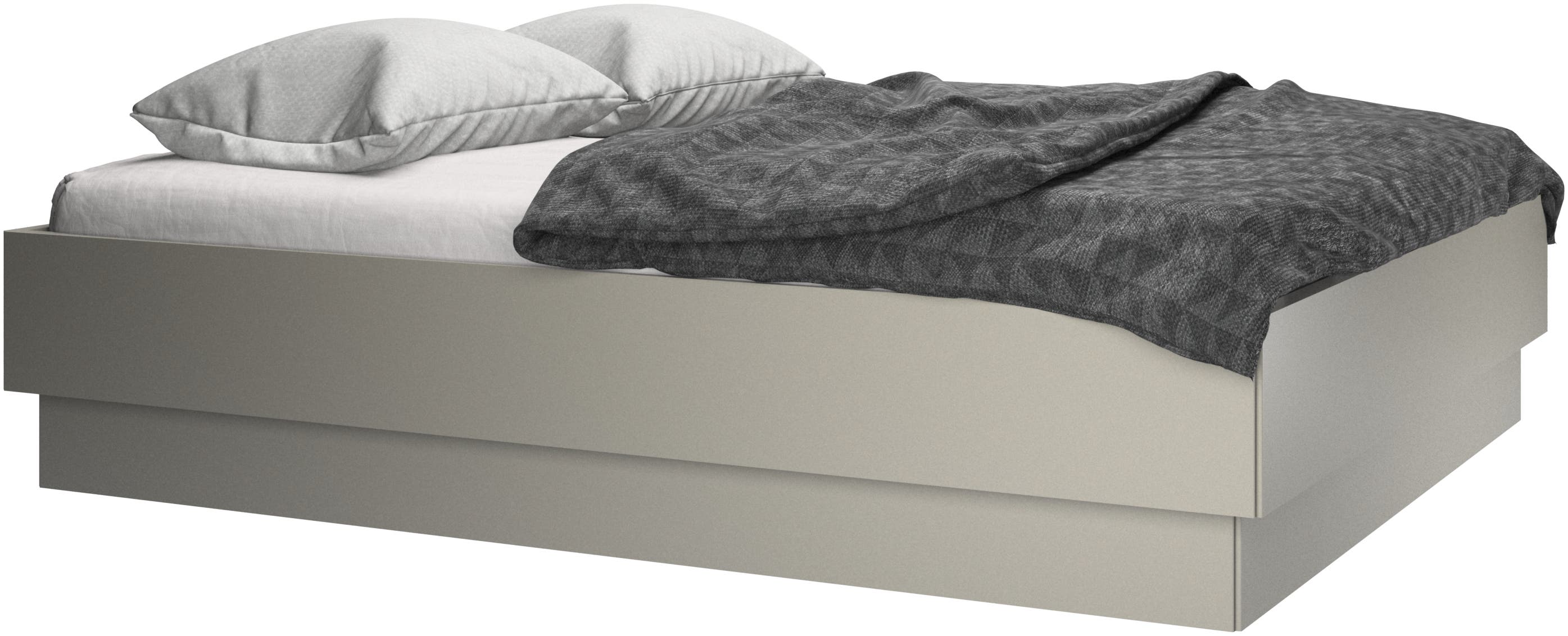 Lugano bed, excl. slats and mattress