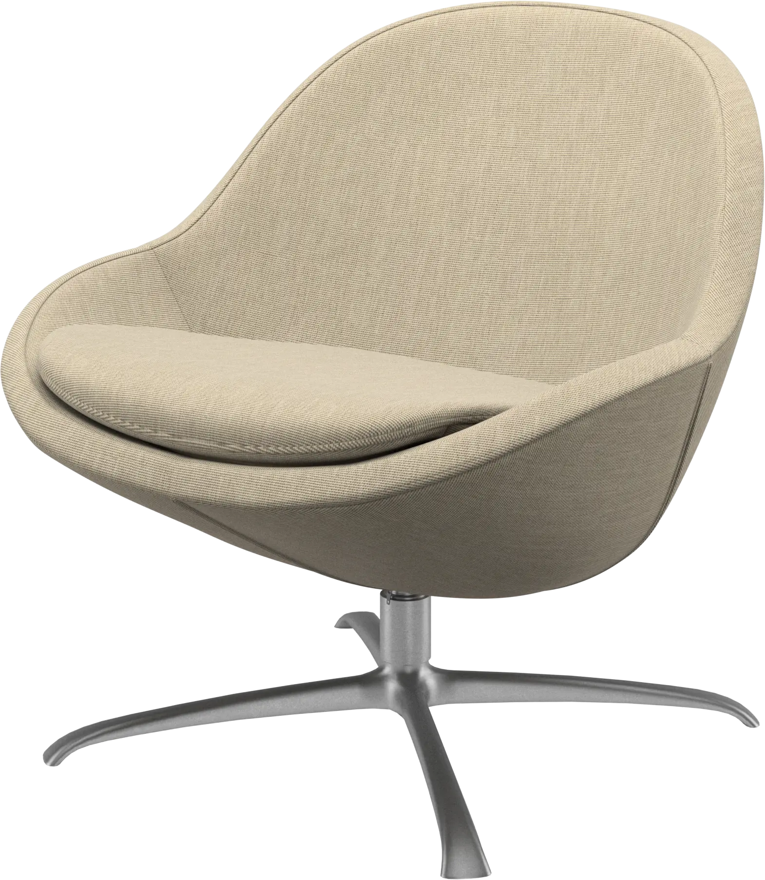 Veneto armchair with swivel function