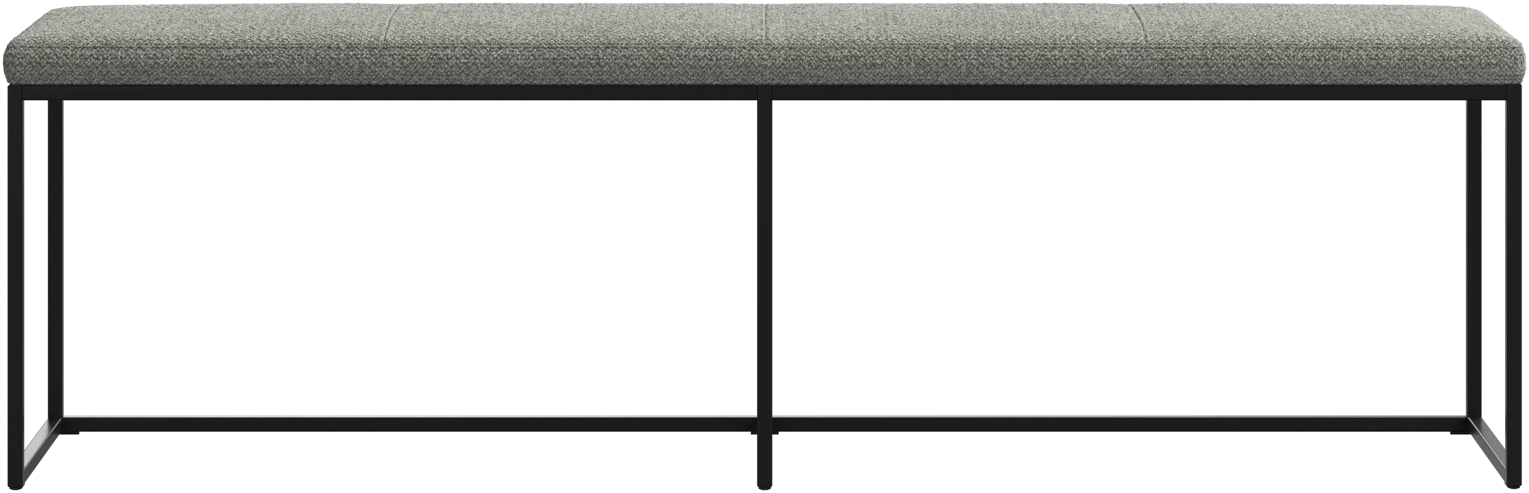 London large bench with cushion