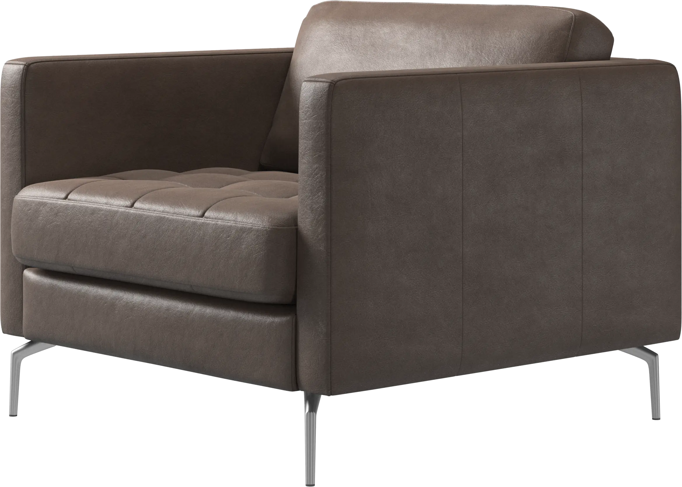 Osaka chair, tufted seat