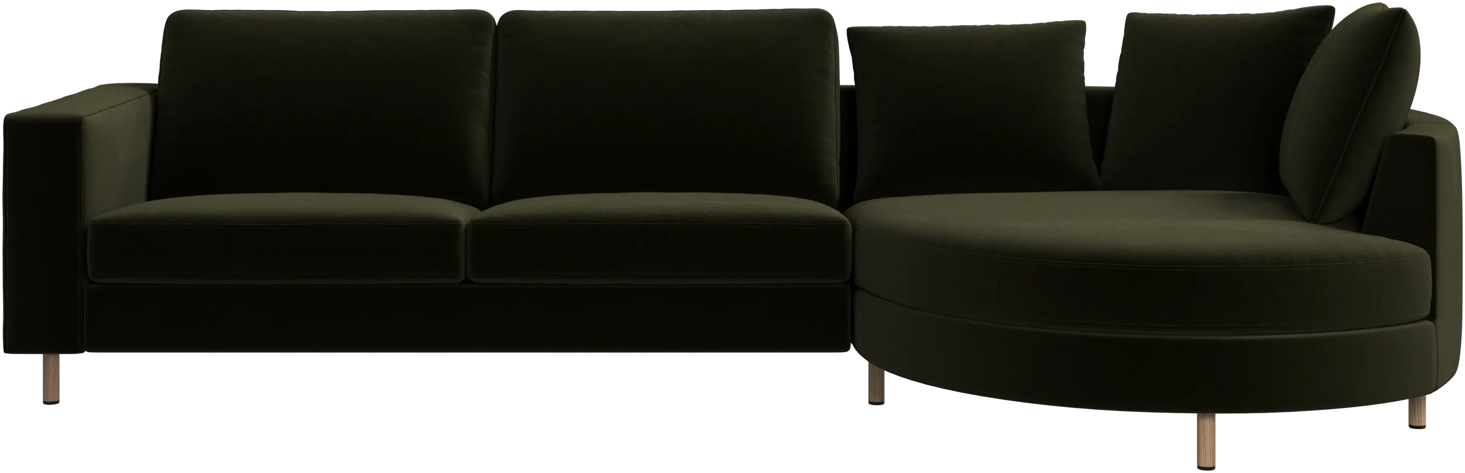 Indivi zitbank met chaise longue rechts