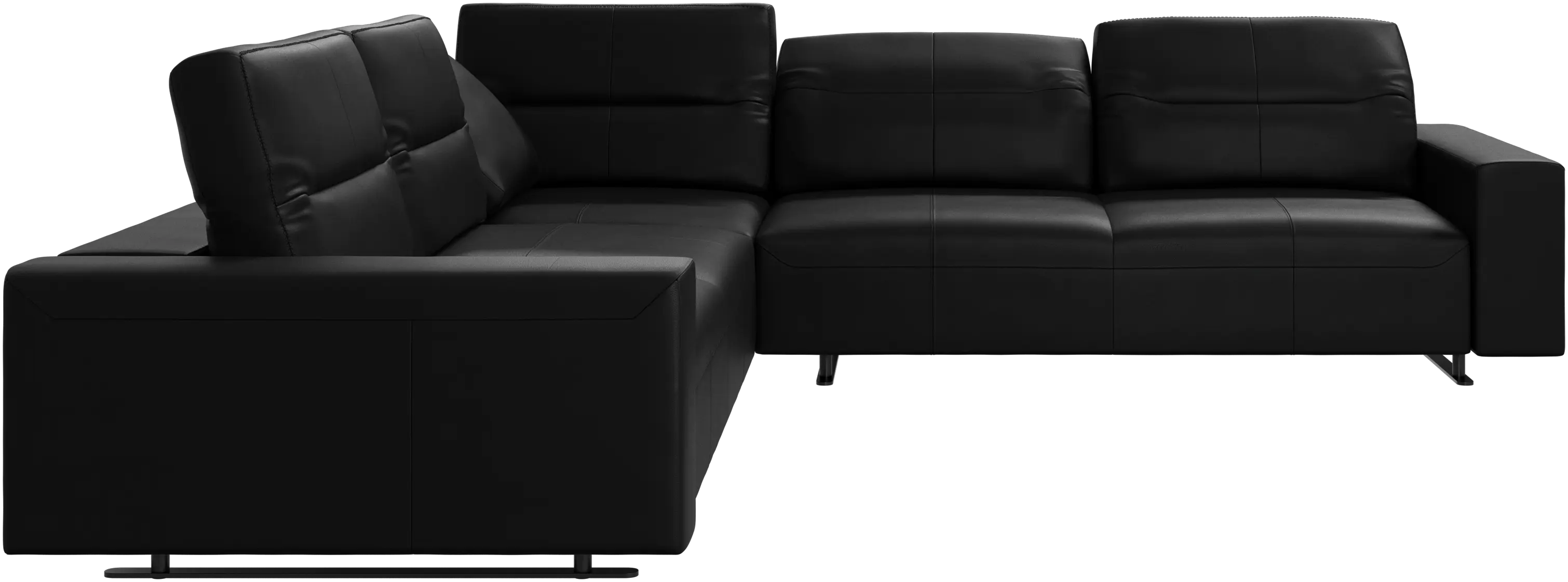 Hampton corner sofa with adjustable back