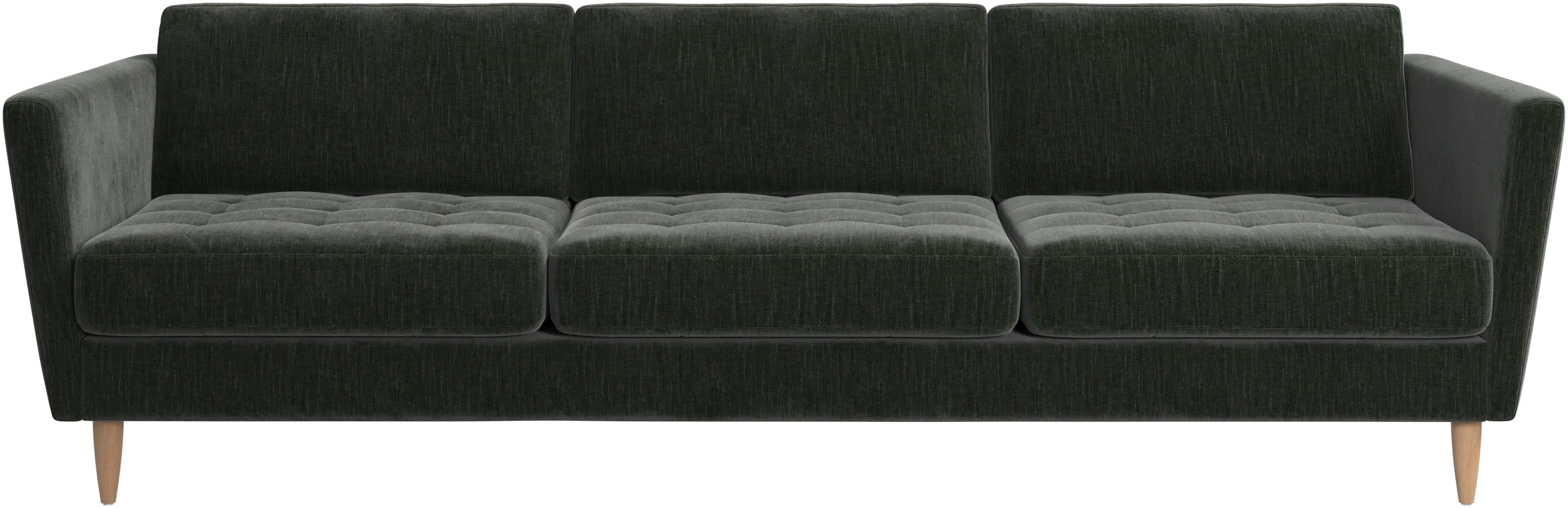 Osaka sofa, tufted seat