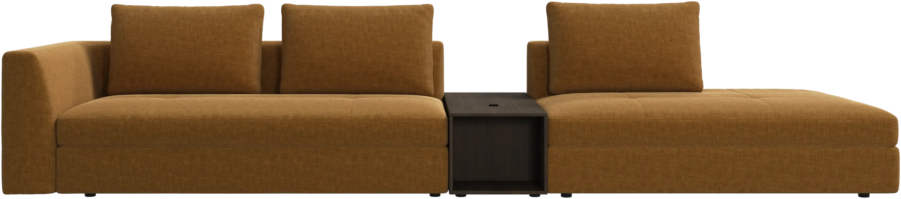 Canapé lounge 3 places avec rangement Bergamo