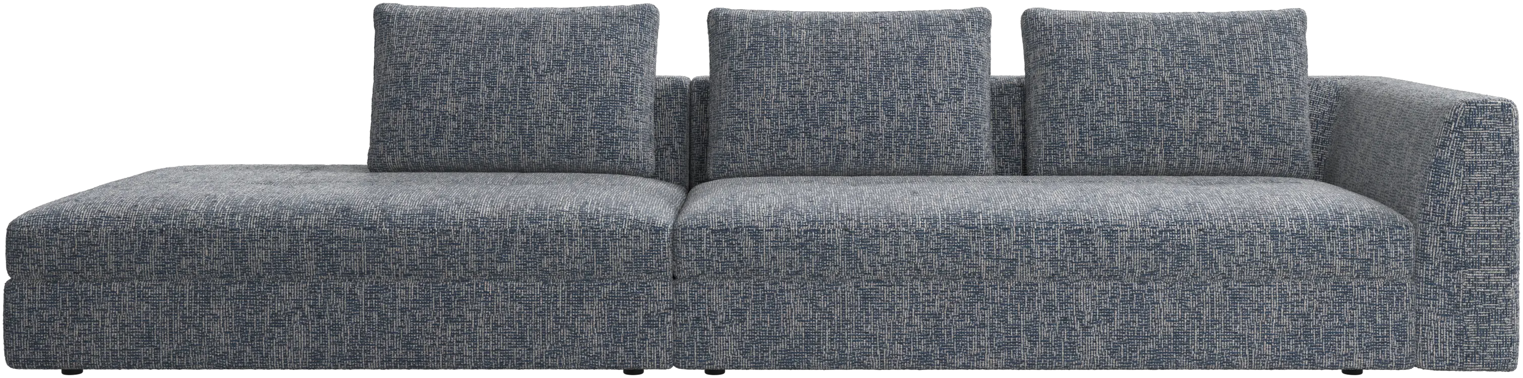 Bergamo sofa with lounging unit