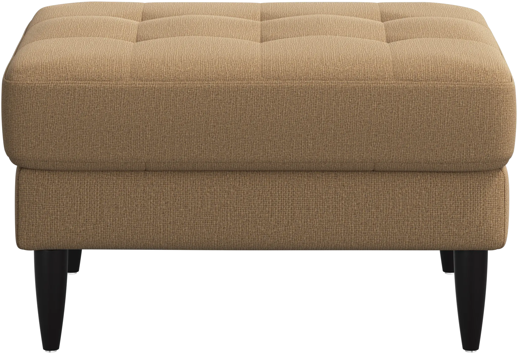 Osaka footstool, tufted seat