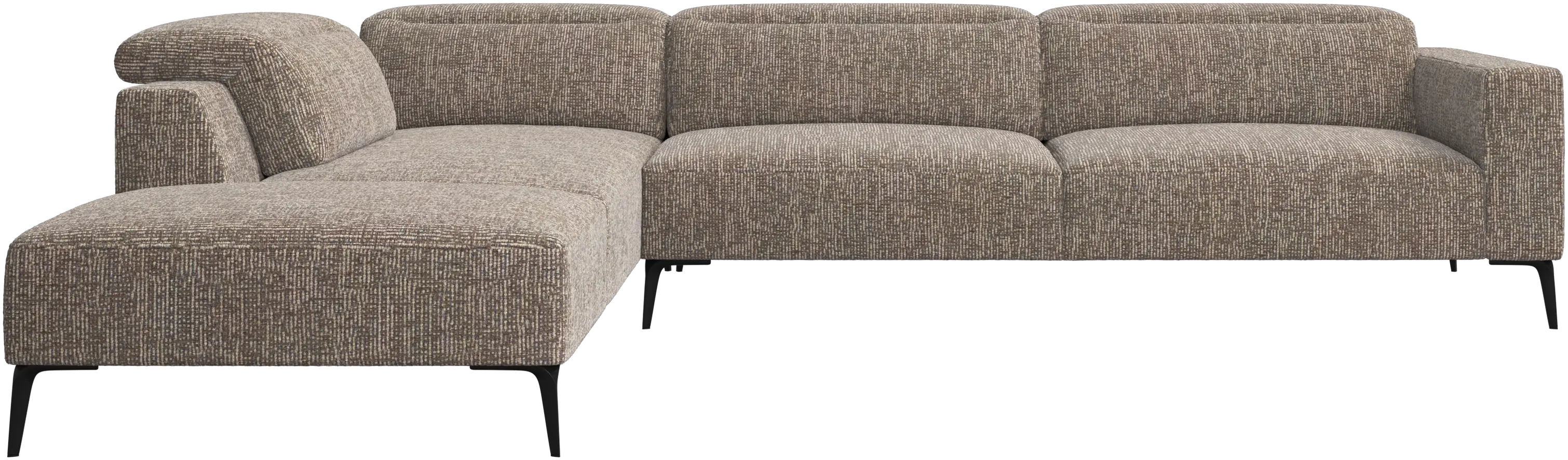 Zürich corner sofa with lounging unit
