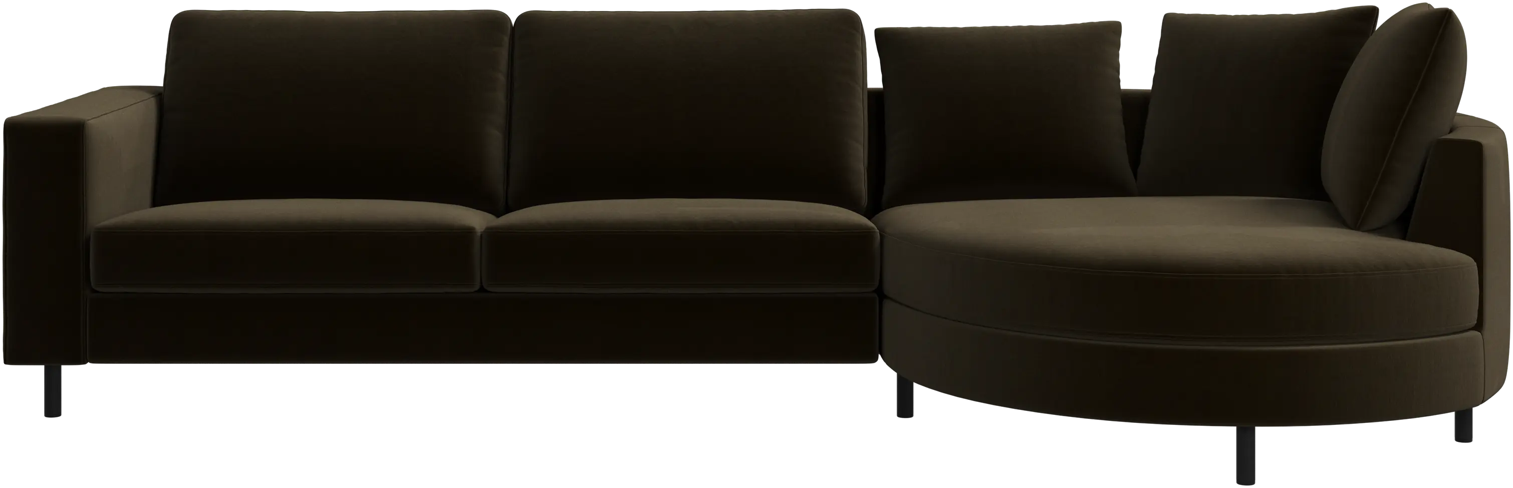 Indivi sofa with chaise longue right