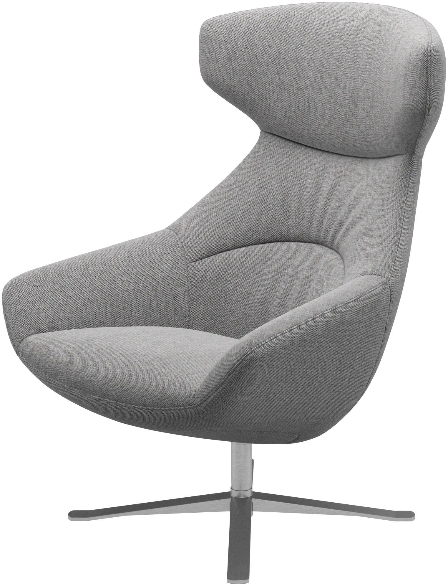 Butaca Porto con respaldo reclinable y base giratoria