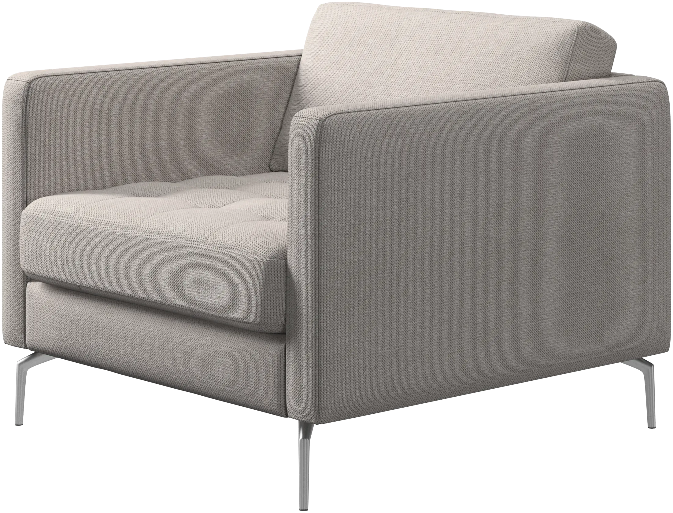 Osaka chair, tufted seat