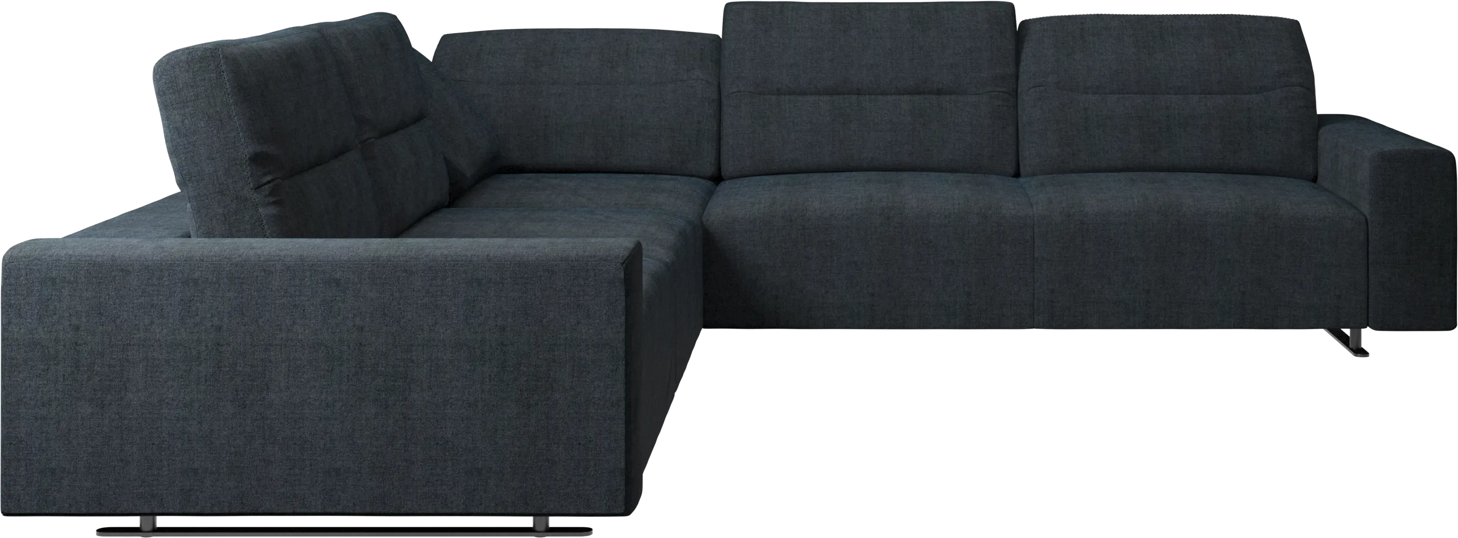 Hampton corner sofa with adjustable back