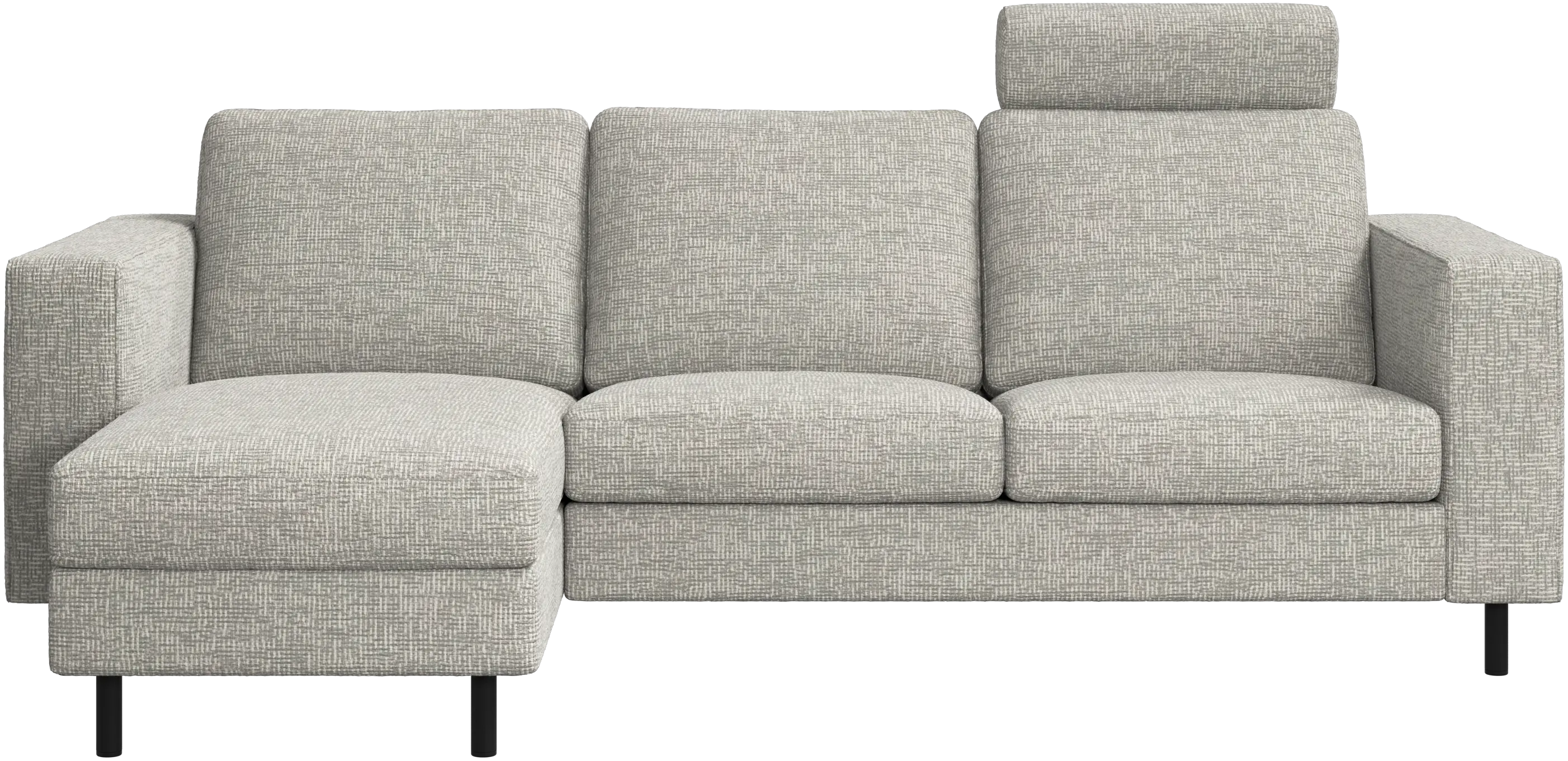 Indivi sofa with chaise longue left
