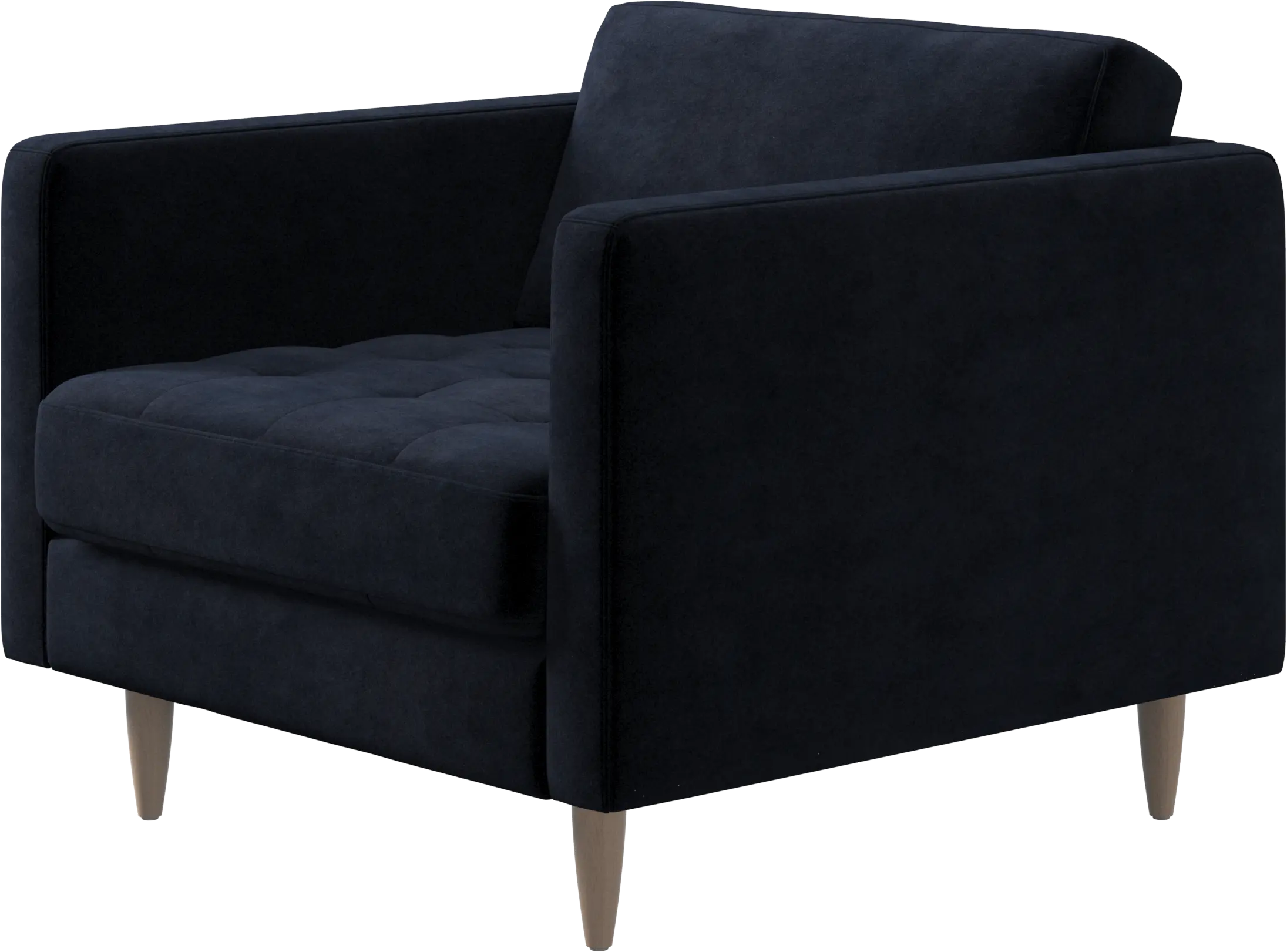 Osaka chair, tufted seat