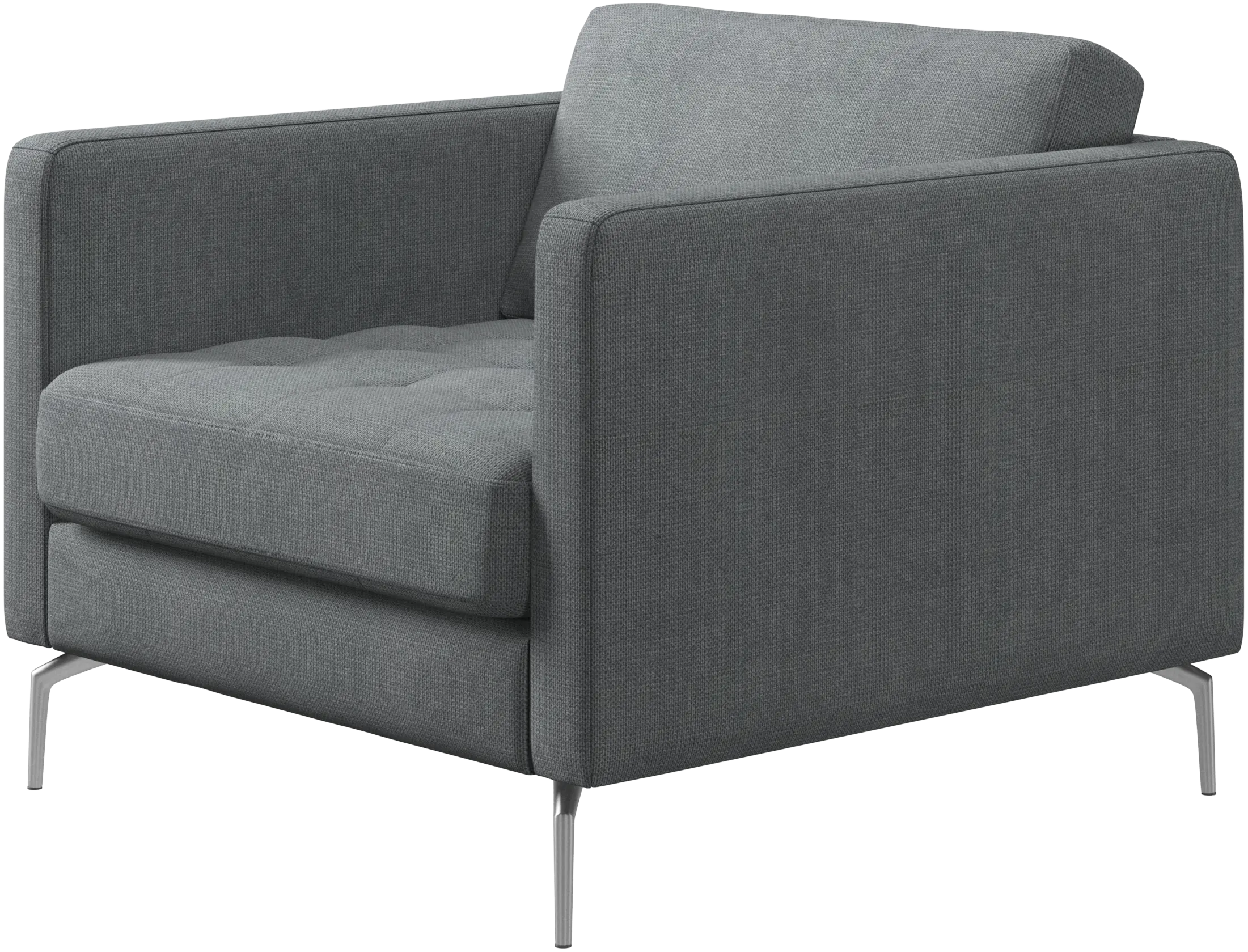 Osaka chair, tufted seat