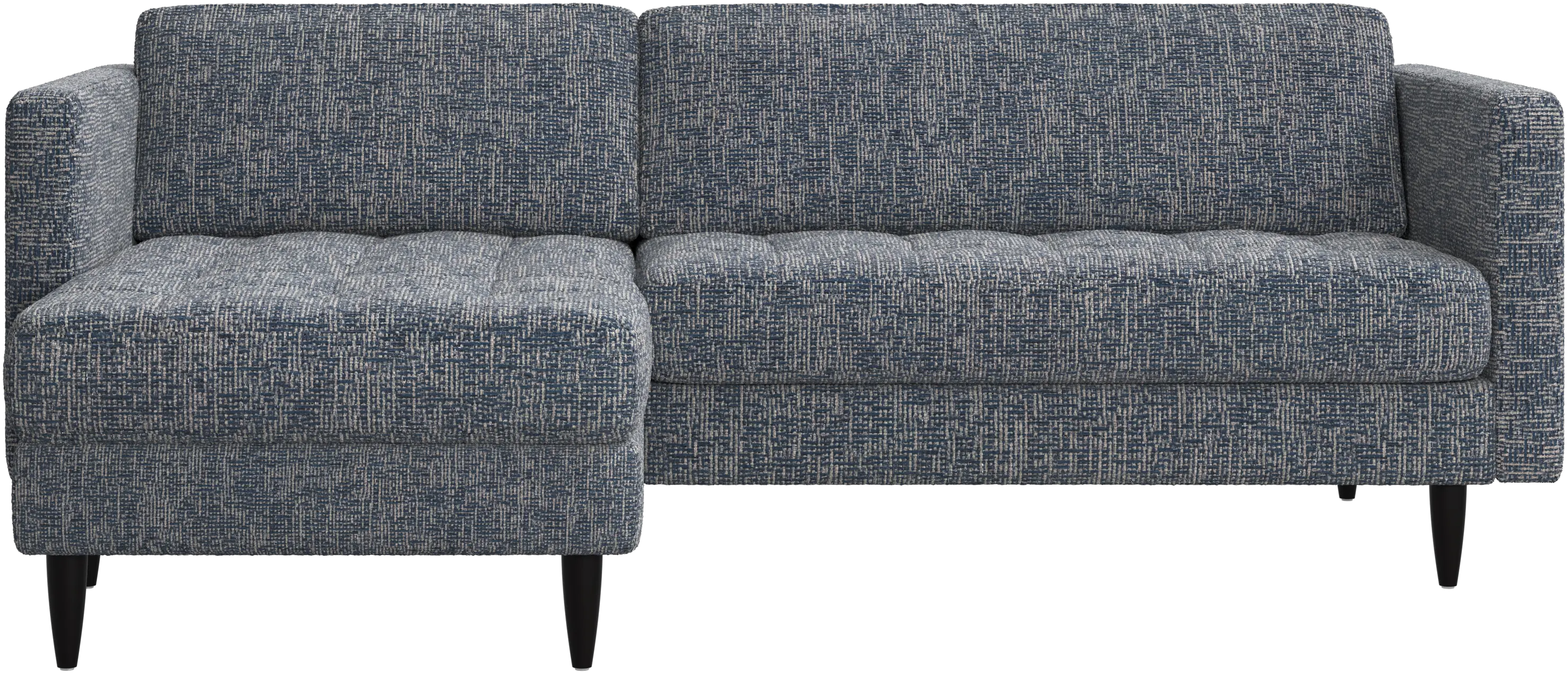 Osaka sofa with resting unit, tufted seat