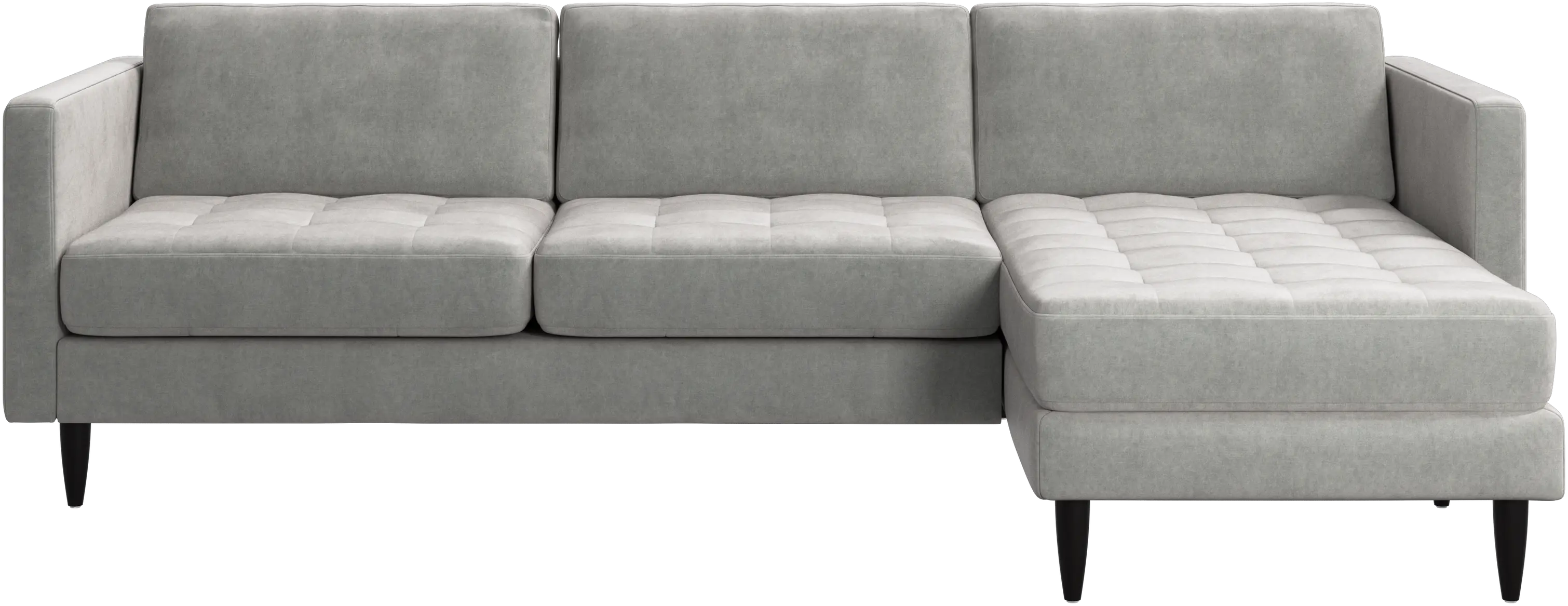 Osaka sofa with resting unit, tufted seat