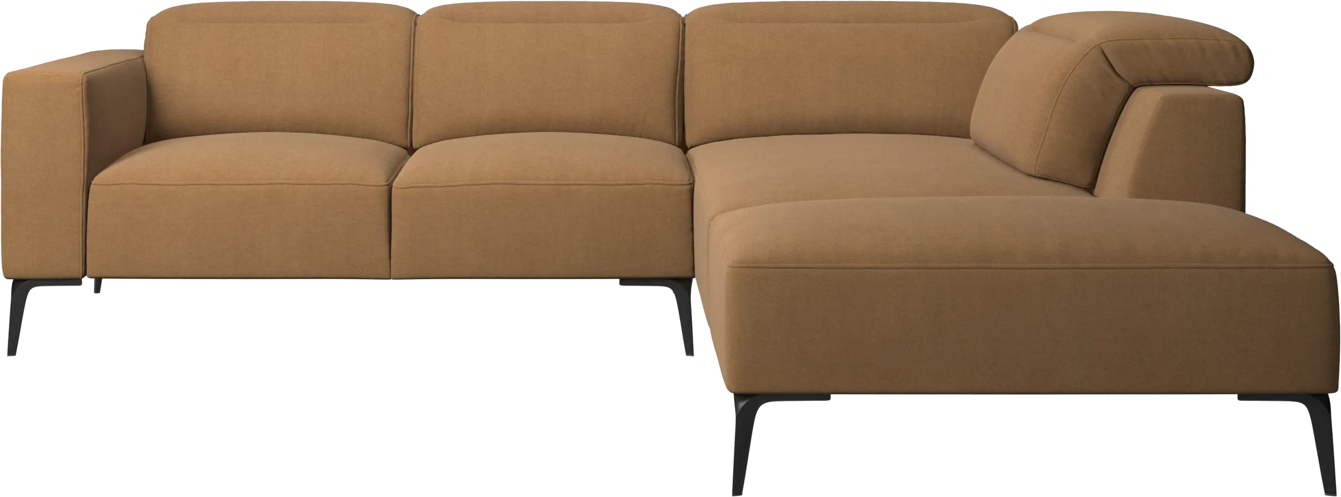 Zürich corner sofa with lounging unit