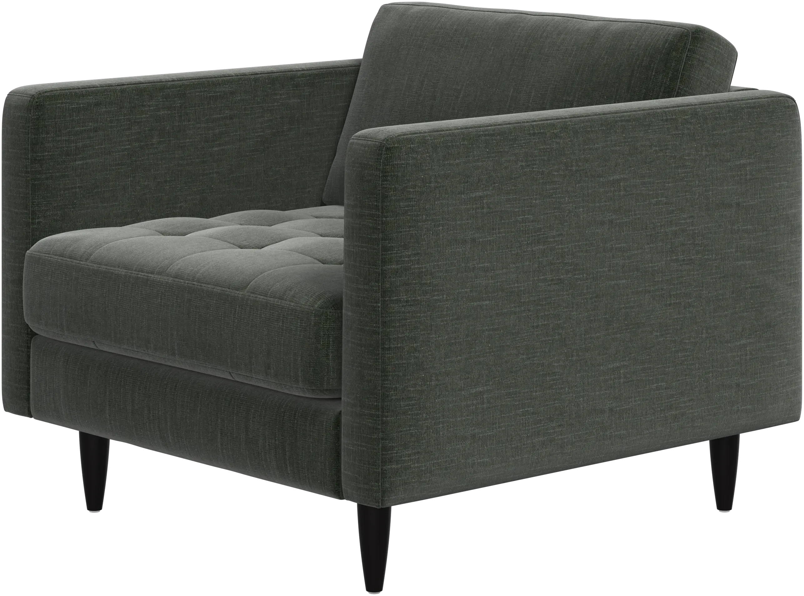 Osaka chair, tufted seat