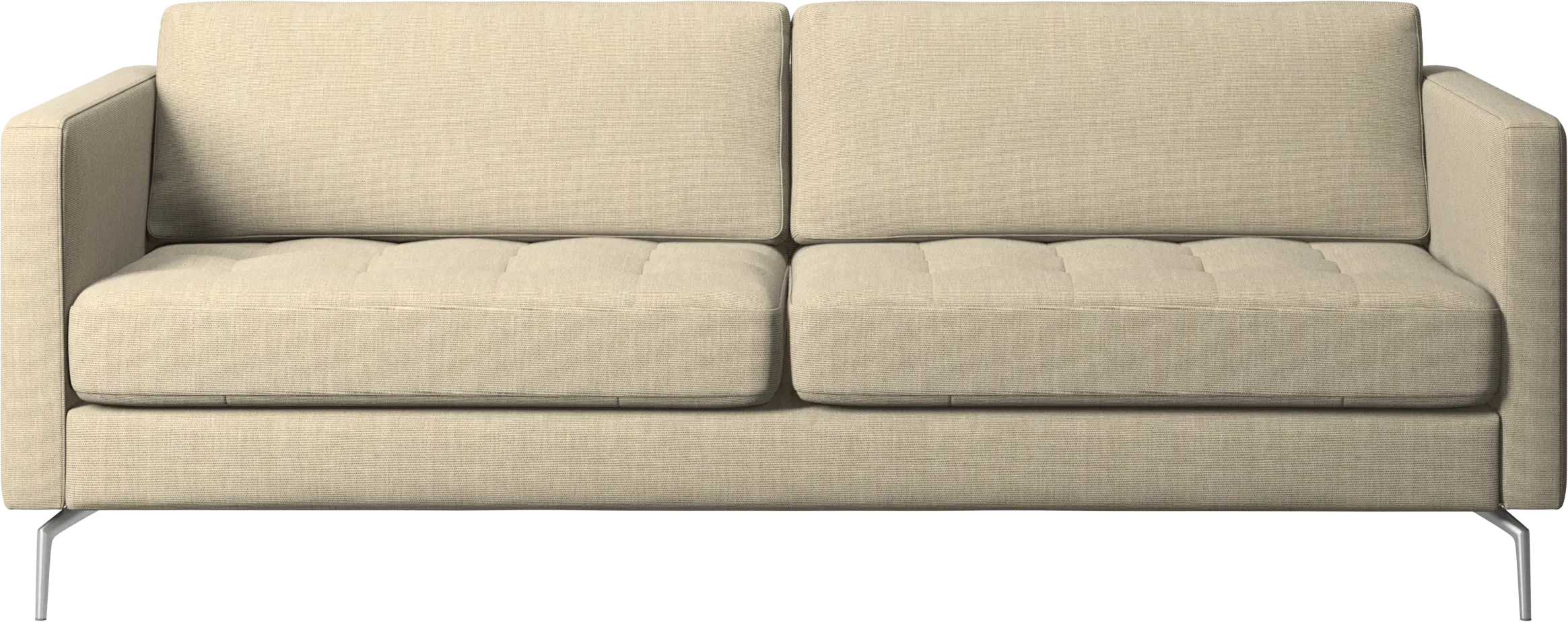 Osaka sofa, tufted seat