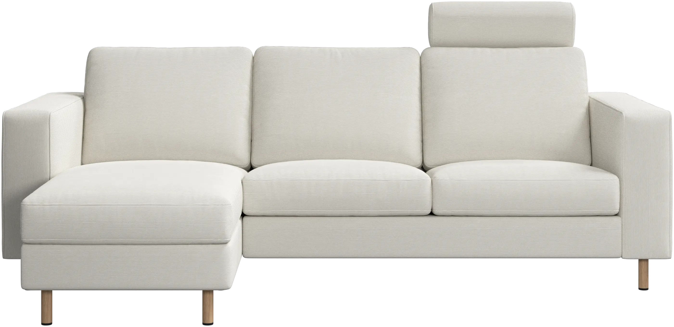 Indivi sofa with chaise longue left