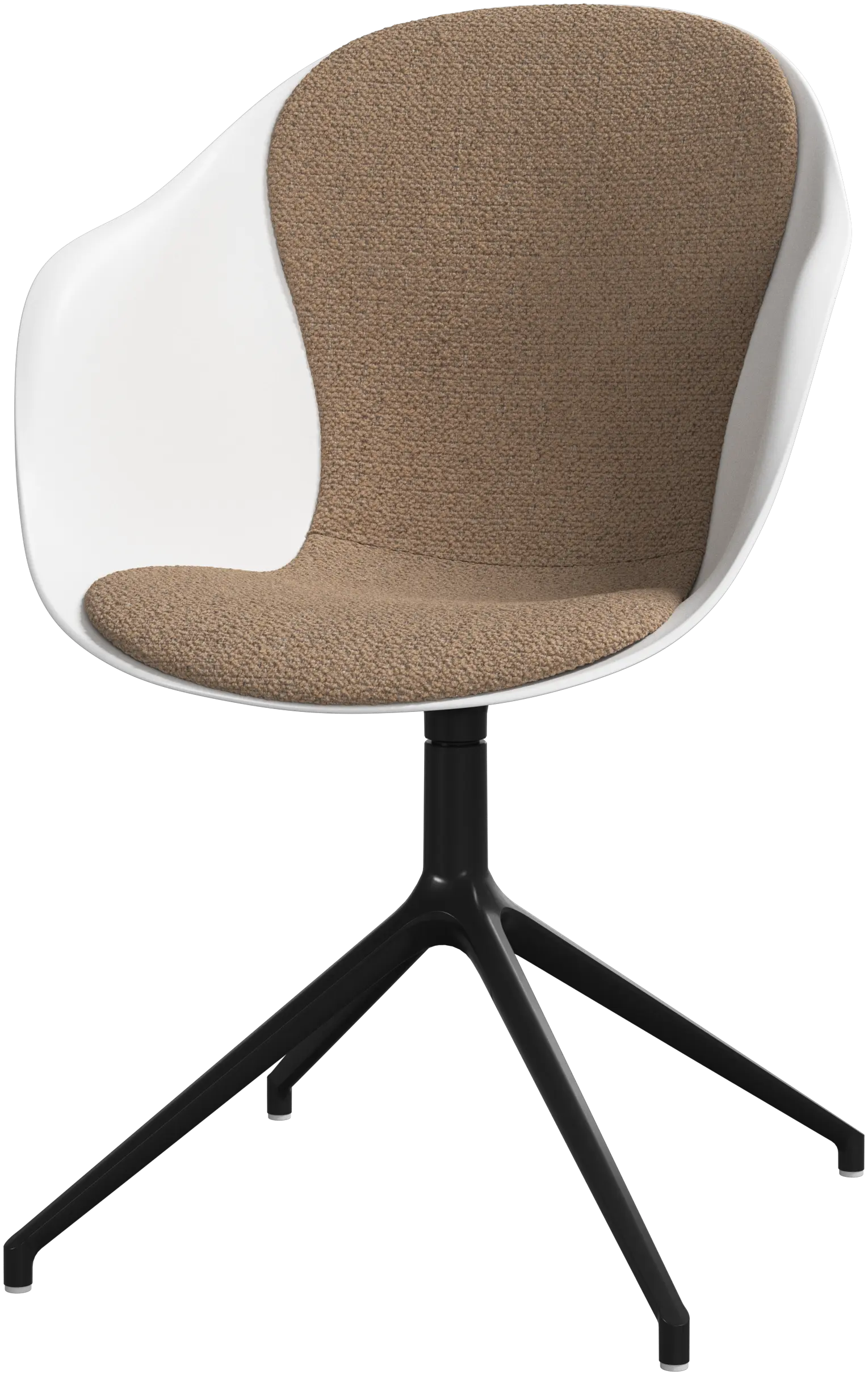 Chaise de salle à manger Adelaide avec fonction pivotante.