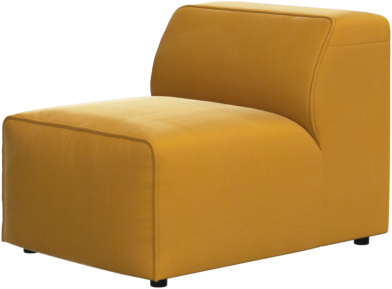 Carmo 1-seater, no armrests