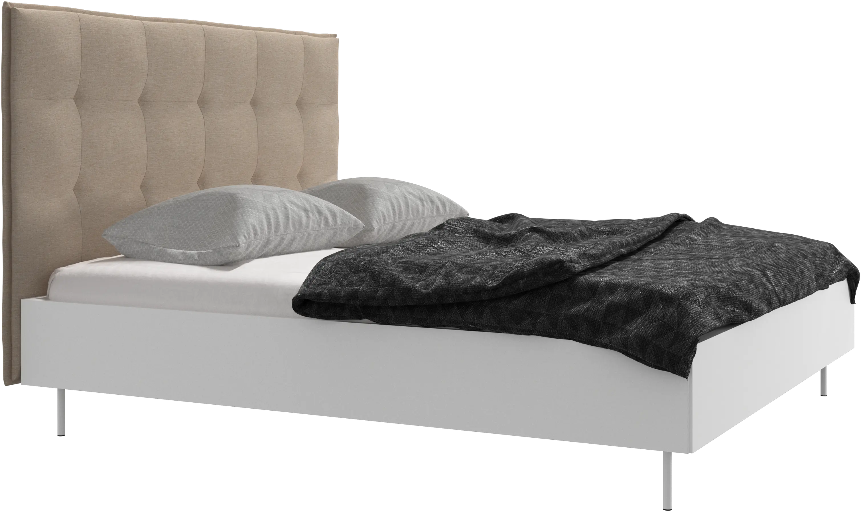 Lugano bed, excl. slats and mattress