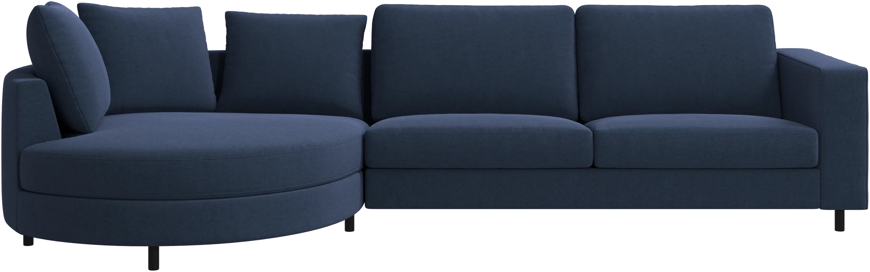 Sofá Indivi con módulo chaise-longue a la izquierda