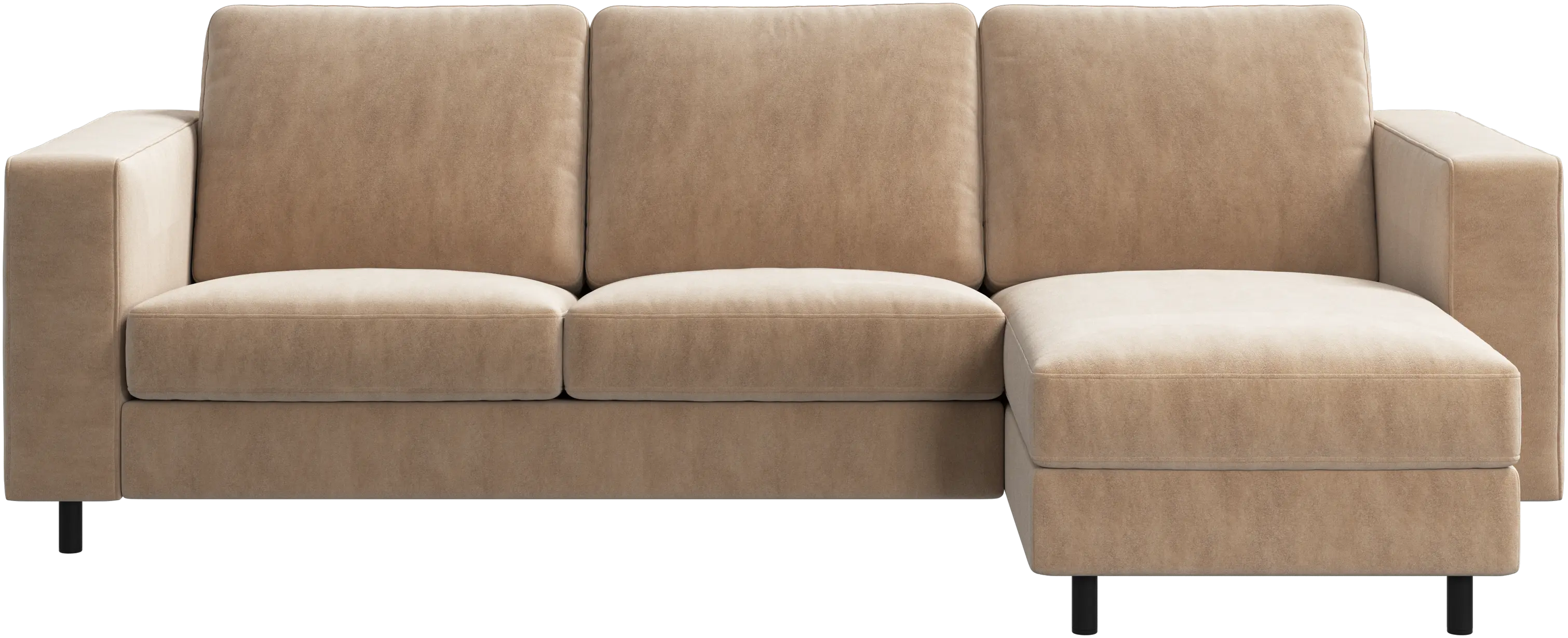 Sofá Indivi con módulo chaise-longue a la derecha