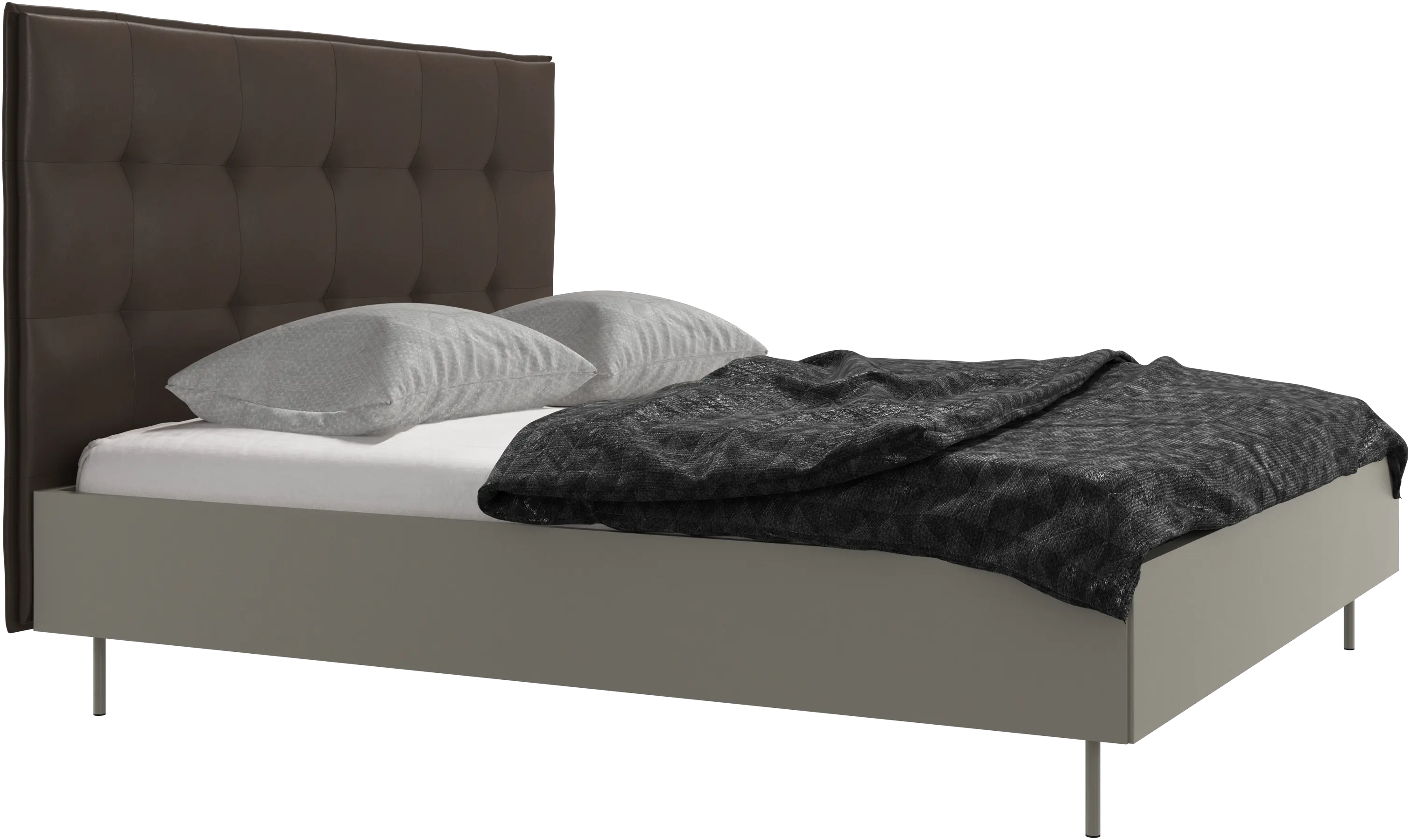 Lugano bed, excl. mattress