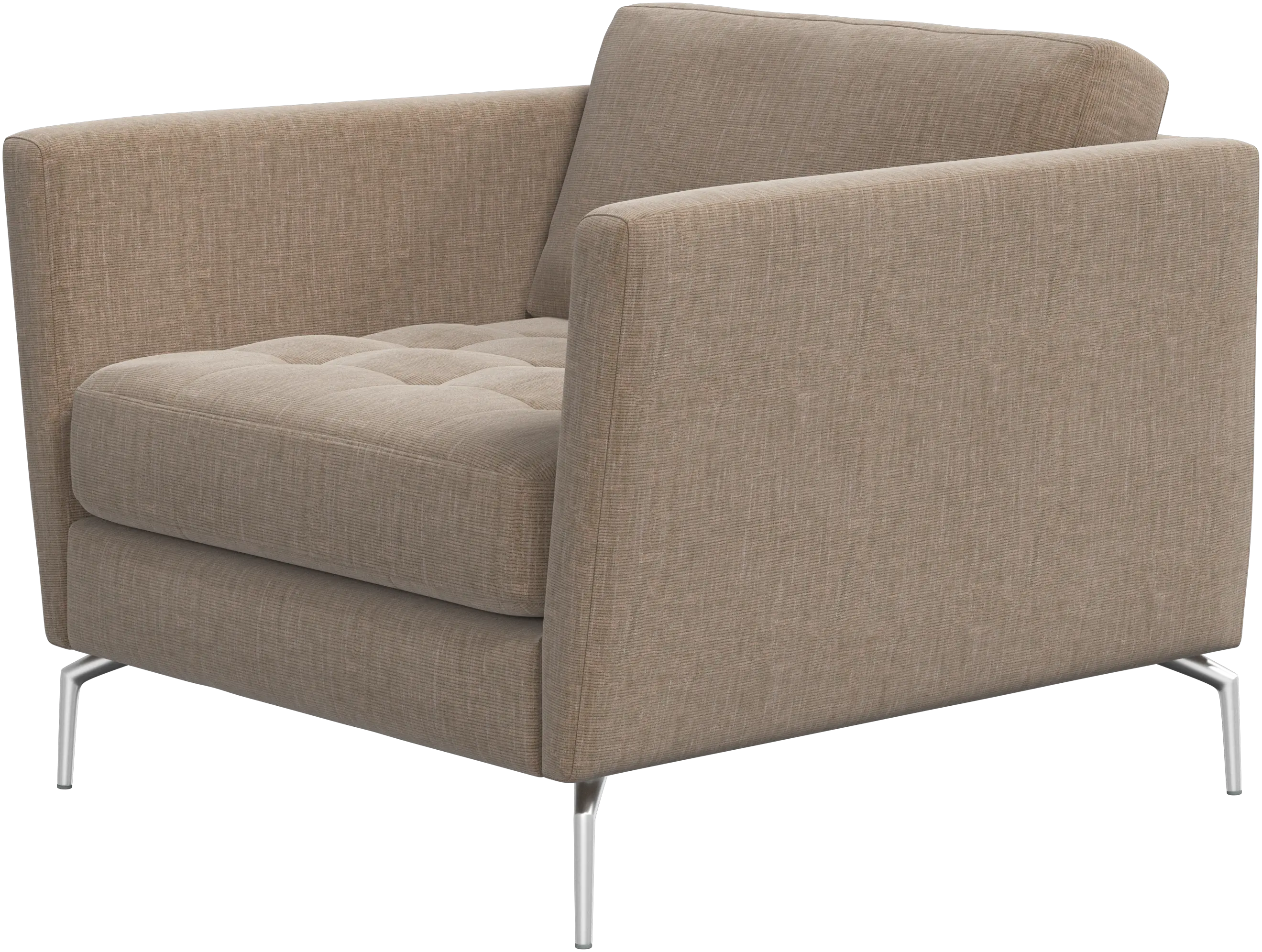 Osaka chair, tufted seat
