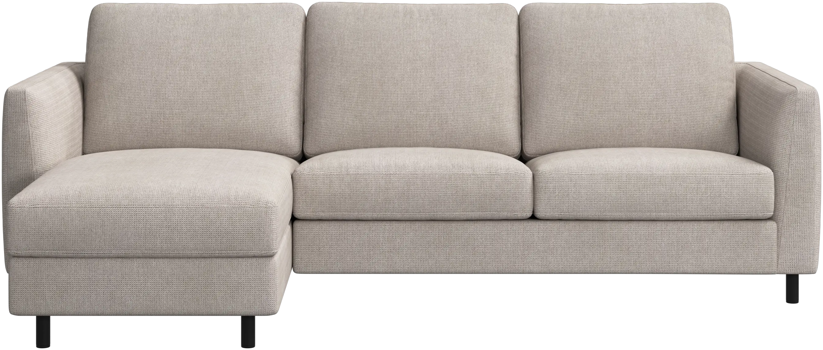 Indivi sofa with chaise longue left