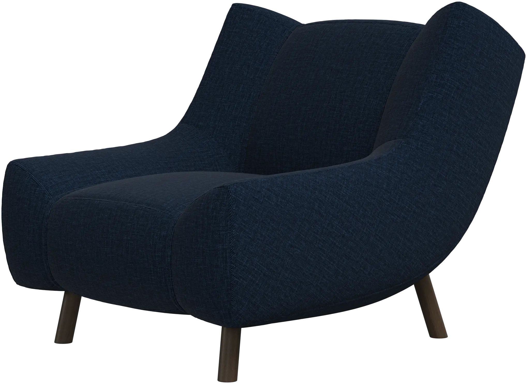 Chaise Nawabari, jambe en bois