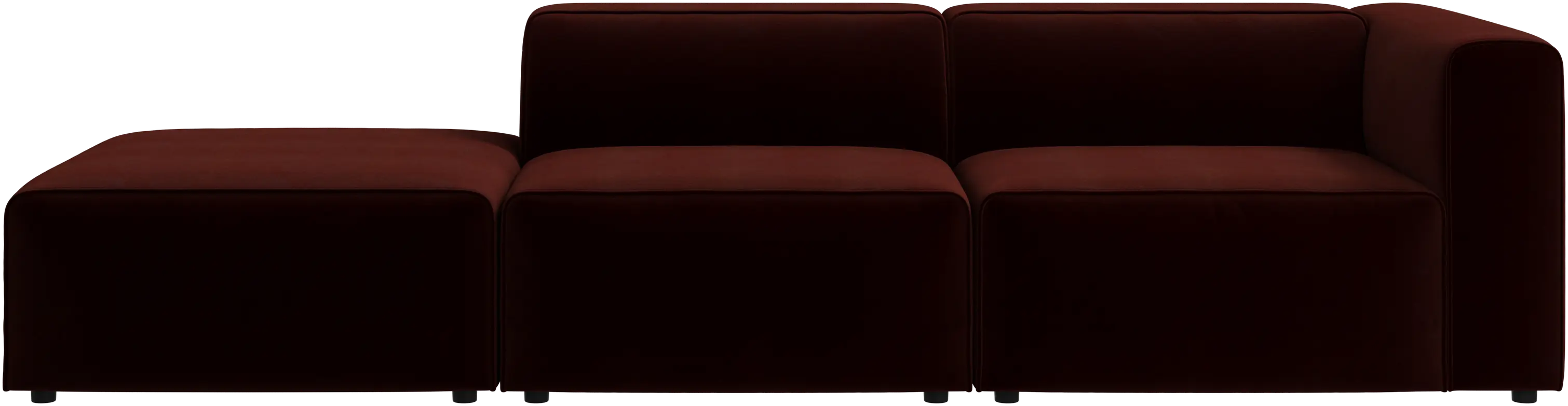 Carmo sofa with lounging units