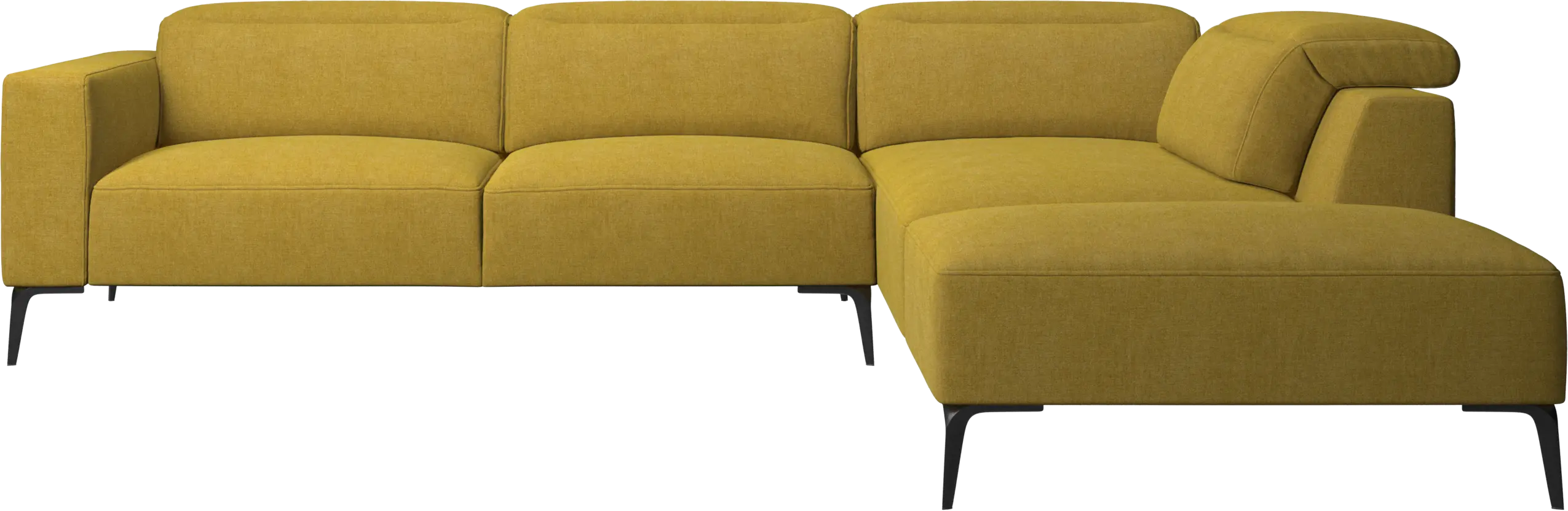 Zürich corner sofa with lounging unit