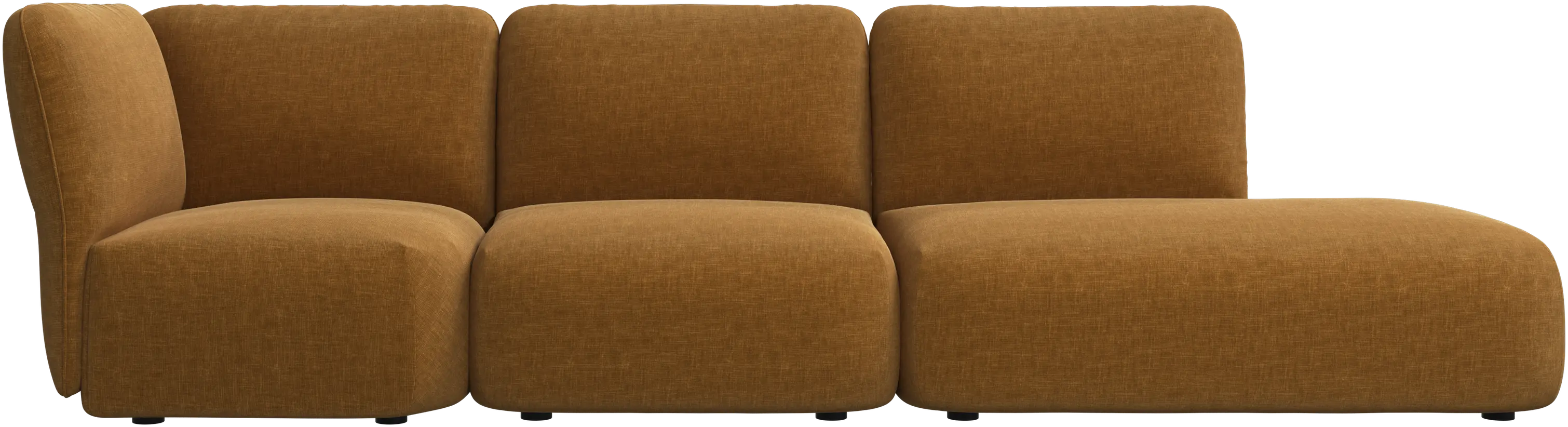 Paraggi sofa with lounging unit left