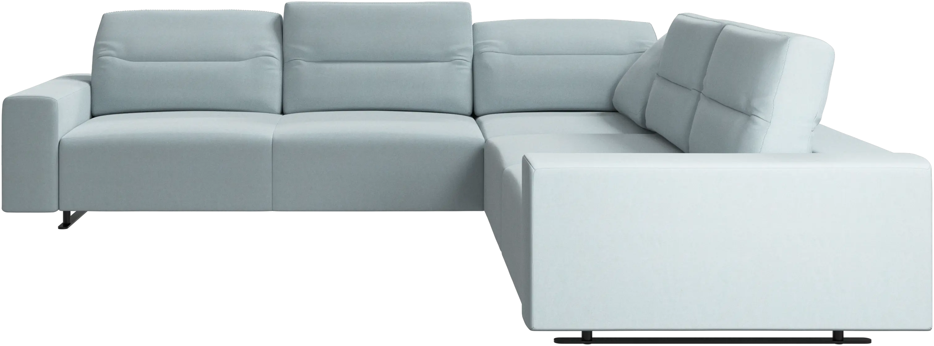 Hampton corner sofa with adjustable back
