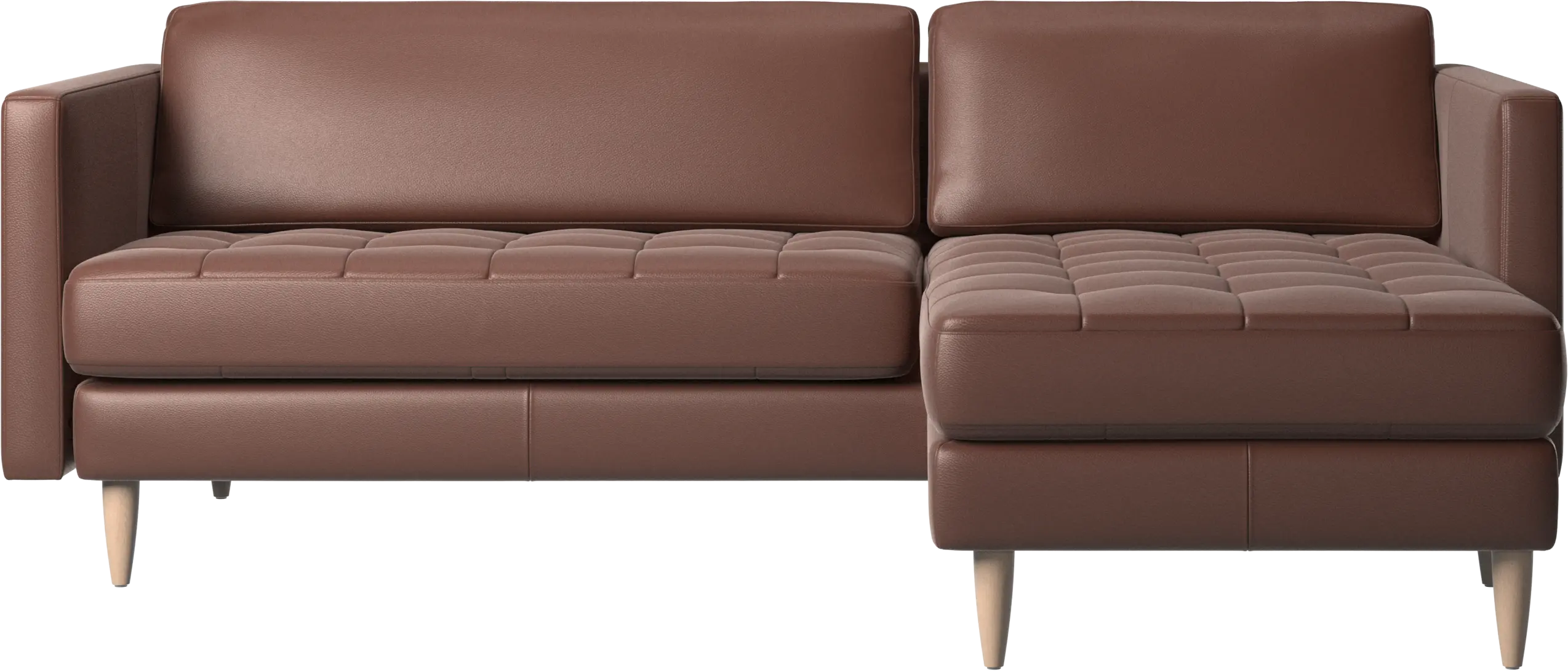Osaka sofa with resting unit, tufted seat
