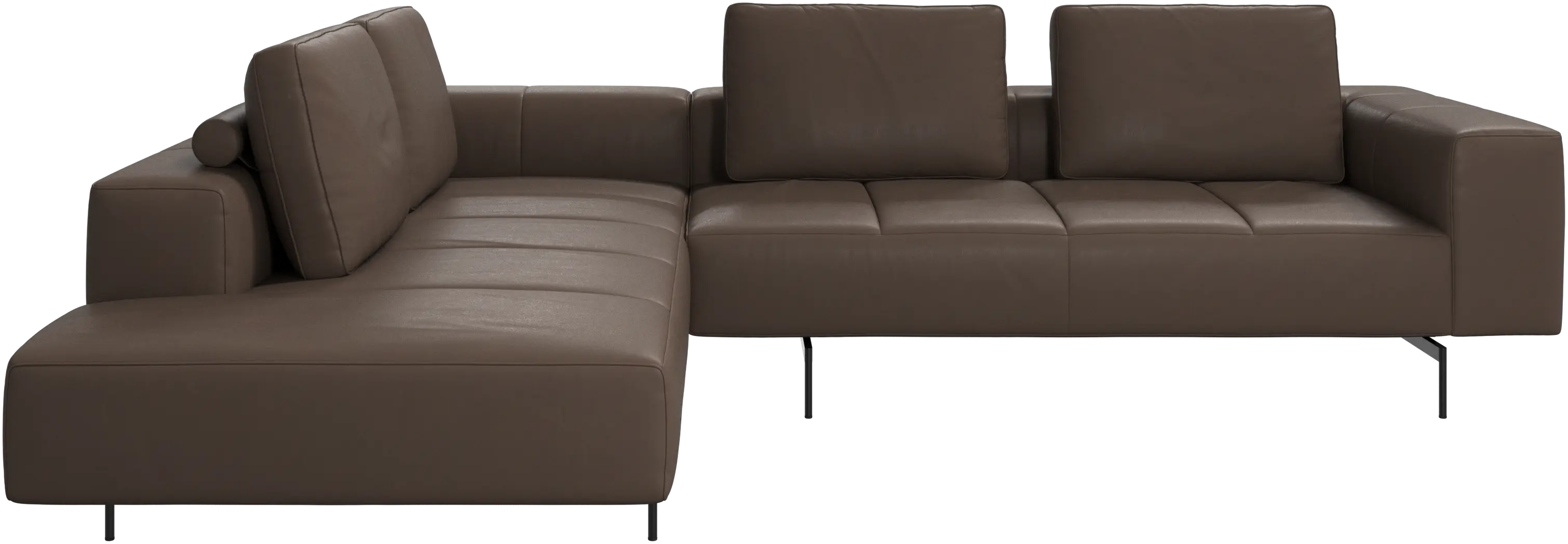 Amsterdam corner sofa with lounging unit