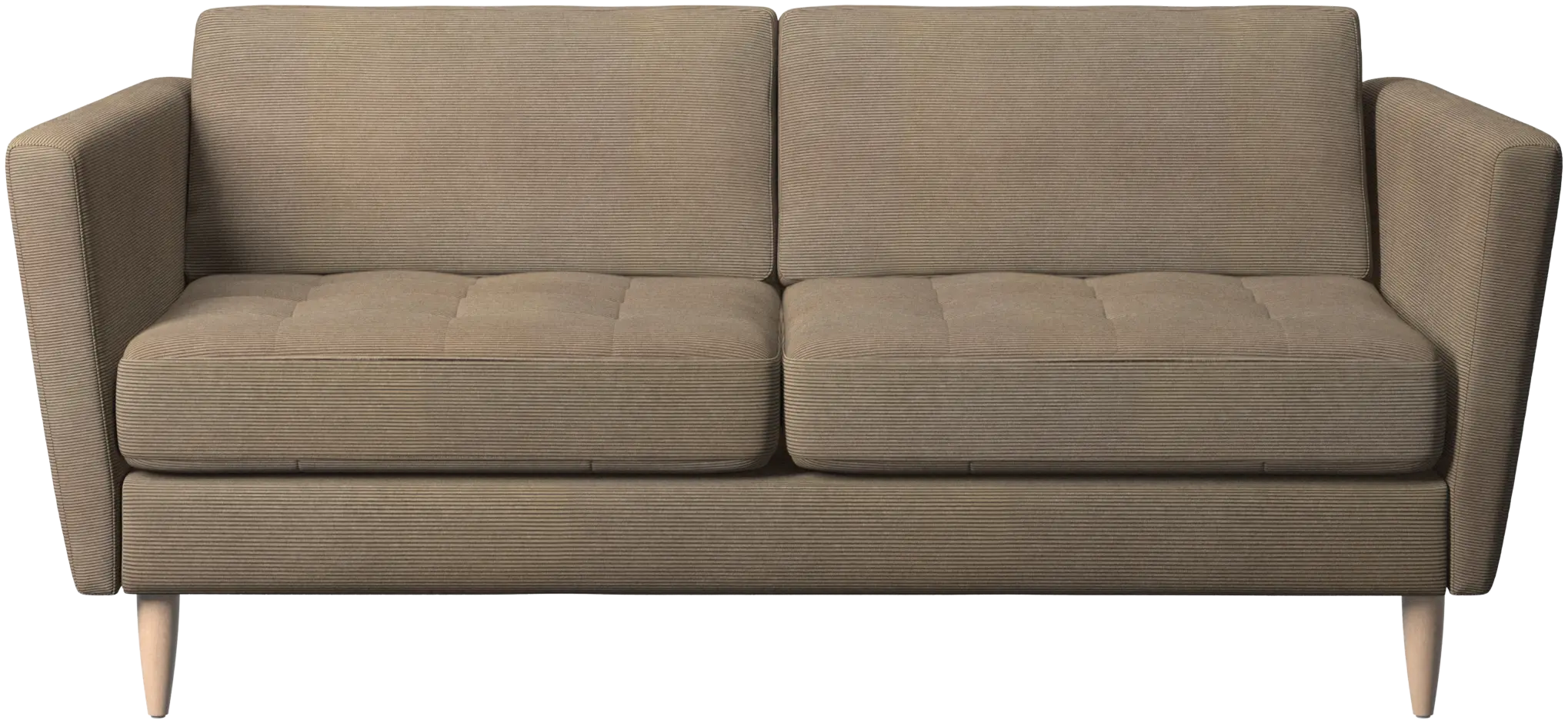 Osaka sofa, tufted seat
