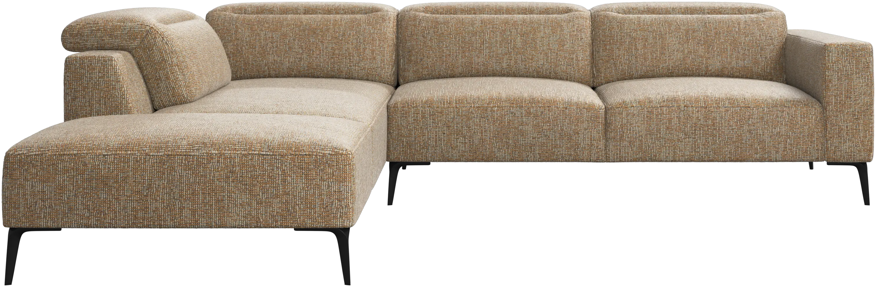Zürich corner sofa with lounging unit