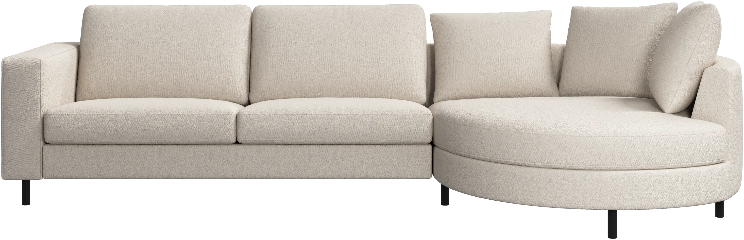 Indivi sofa with chaise longue right