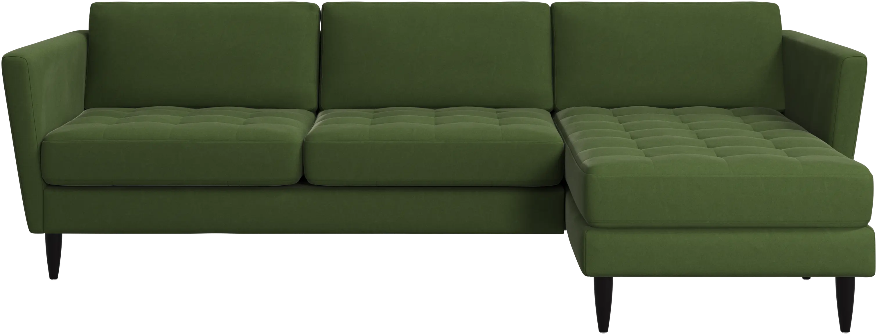 Osaka sofa with resting unit, tufted seat