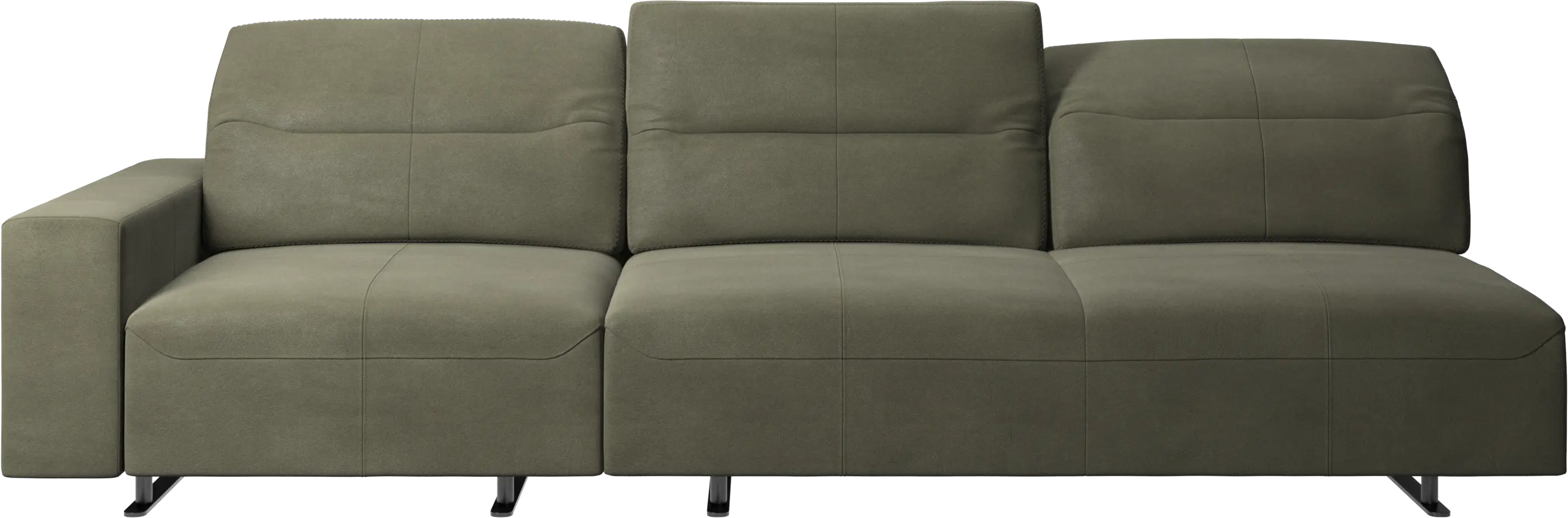 Hampton sofa with adjustable back