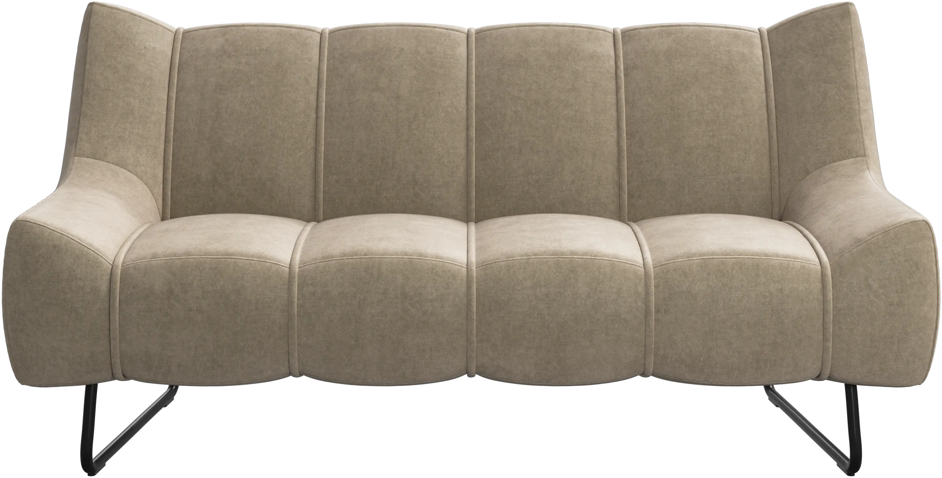 Nawabari 2 seater sofa, high leg